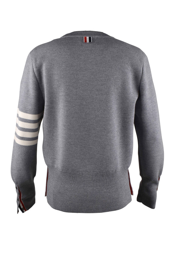 Thom Browne Men Milano Stitch Pullover THOM BROWNE