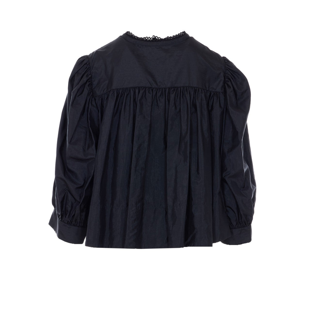 Chloe' Women Top With Ruffled Ruffle In Technical Taffeta CHLOE