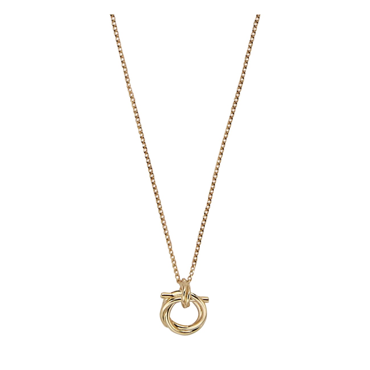 Ferragamo Women Torchon Gancini Necklace FERRAGAMO
