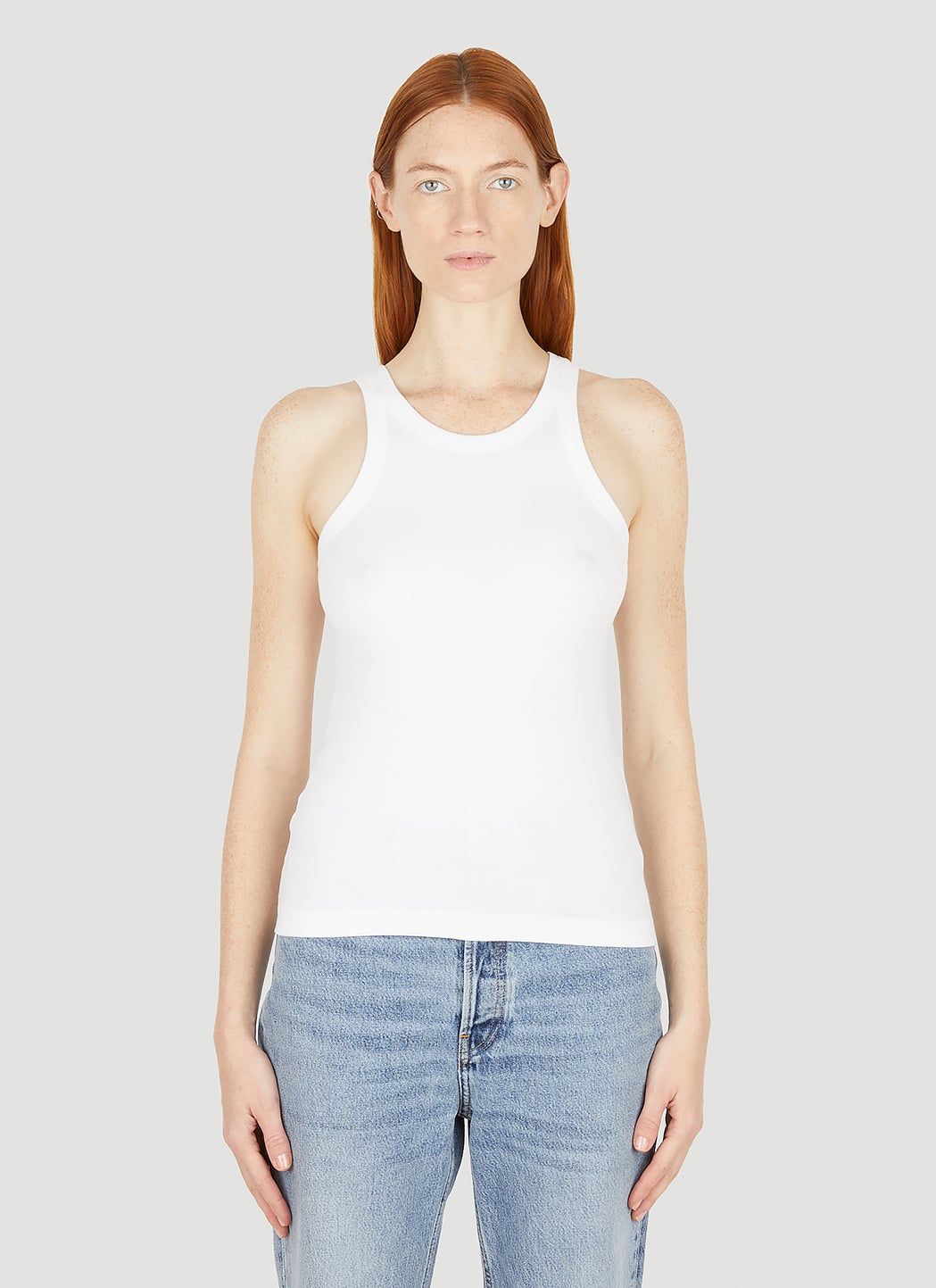 Toteme Women Curved Rib Tank Top TOTEME