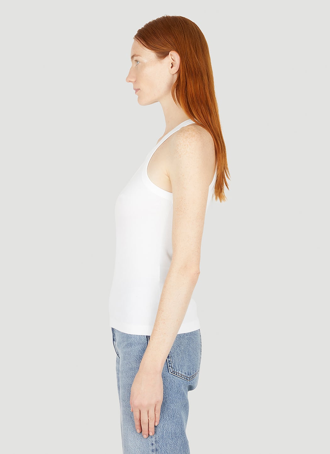 Toteme Women Curved Rib Tank Top TOTEME