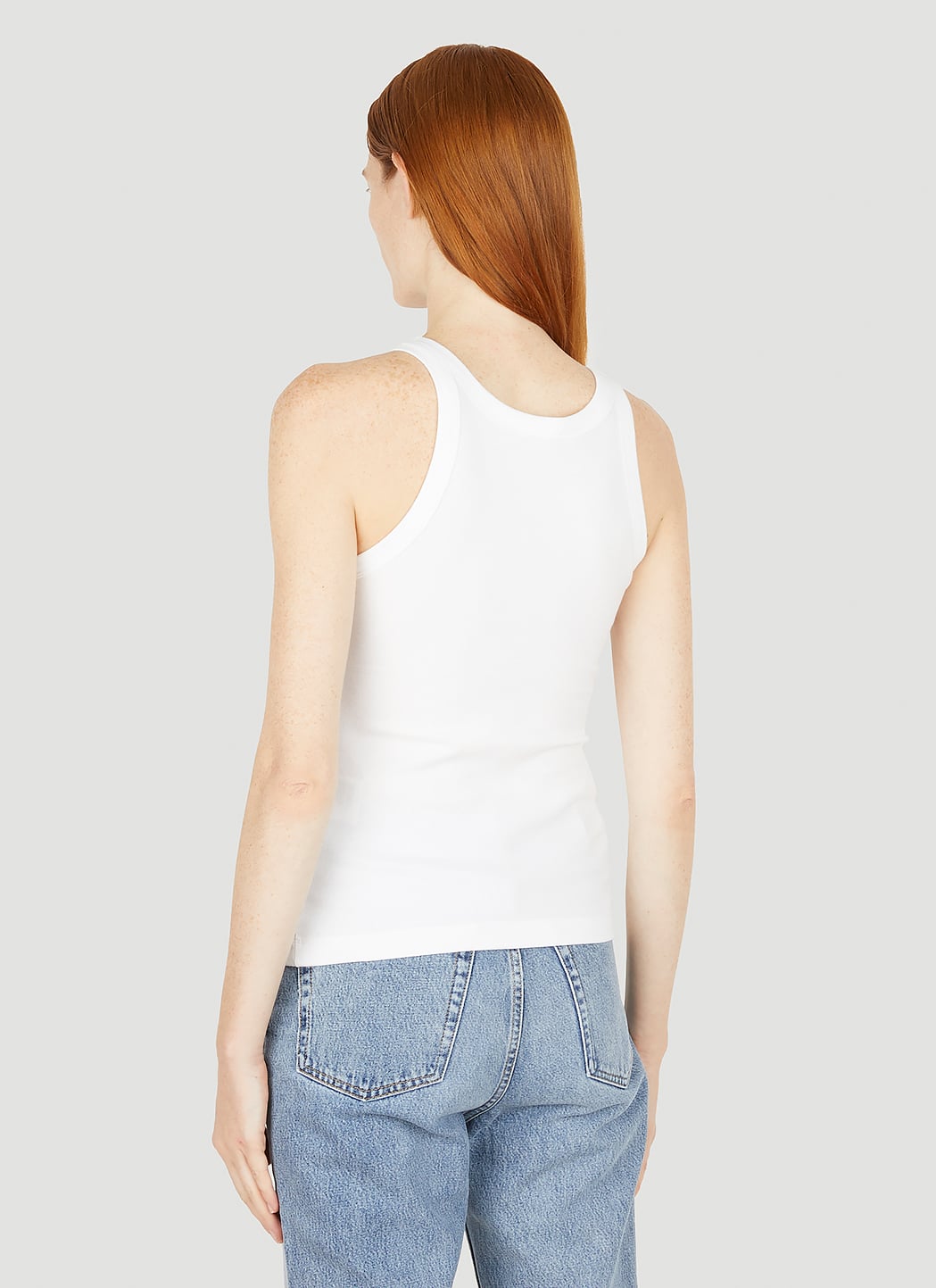 Toteme Women Curved Rib Tank Top TOTEME