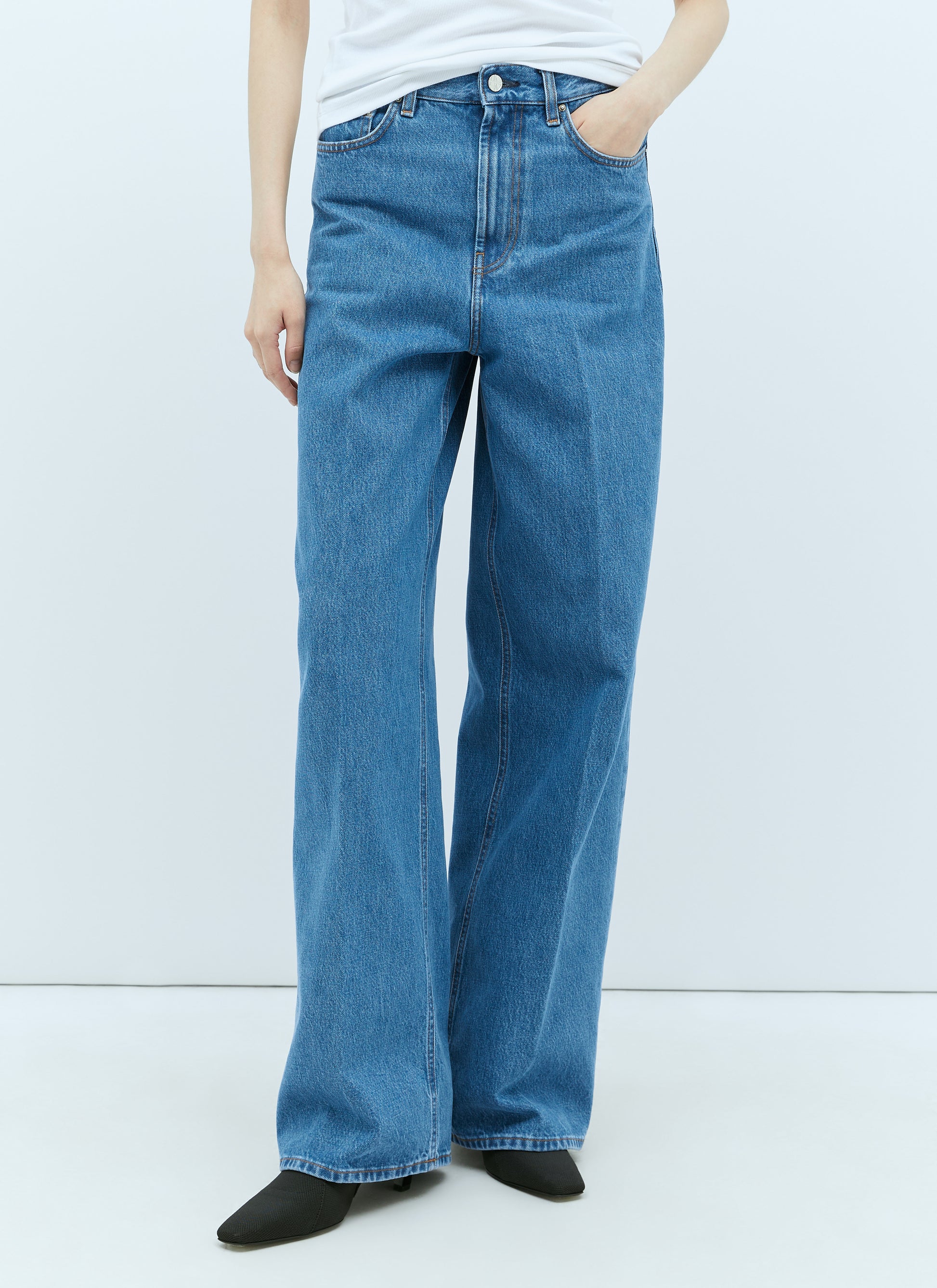 Toteme Women Wide Leg Denim TOTEME