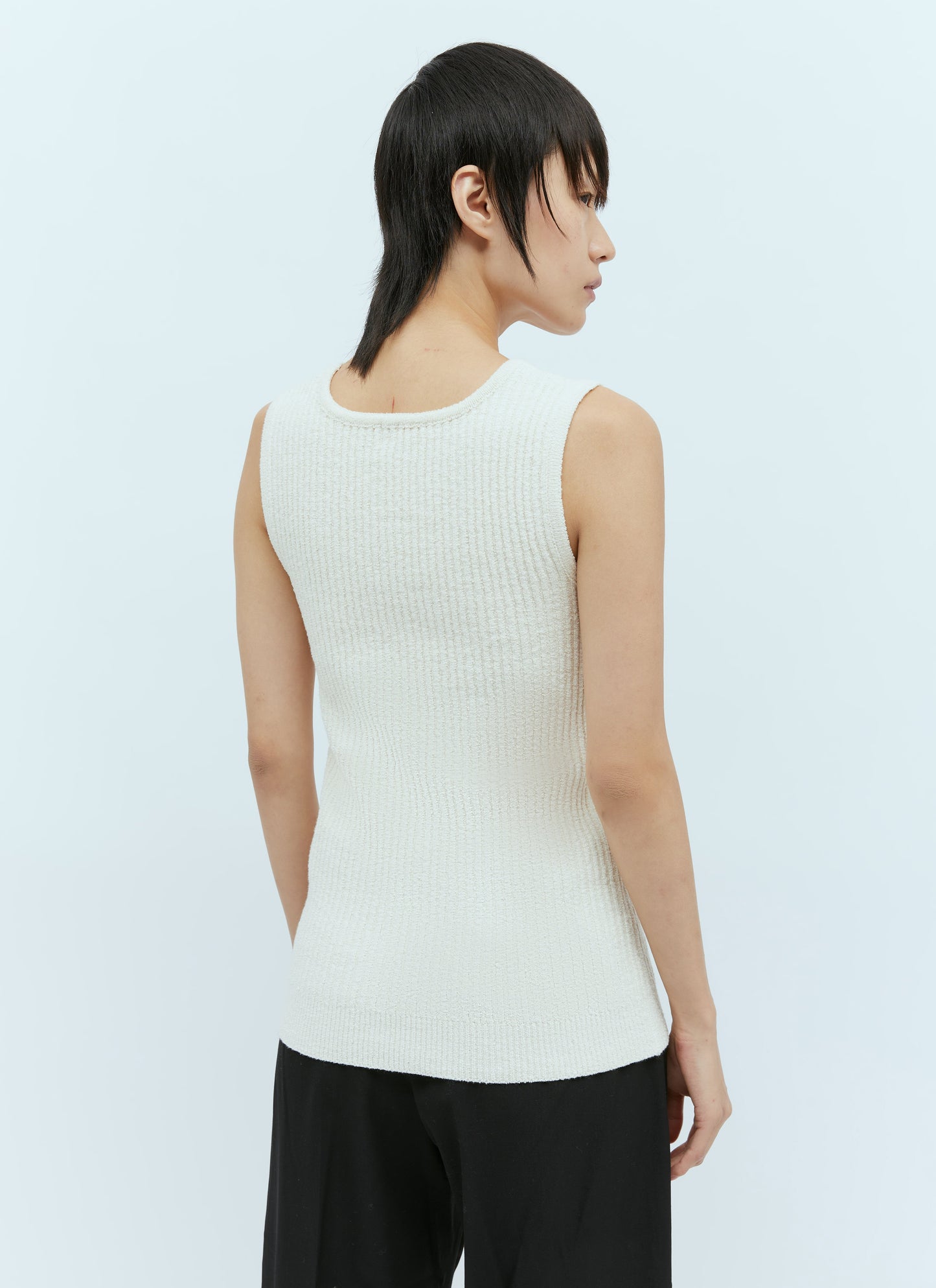 Toteme Women Bouclé Knit Tank Top TOTEME