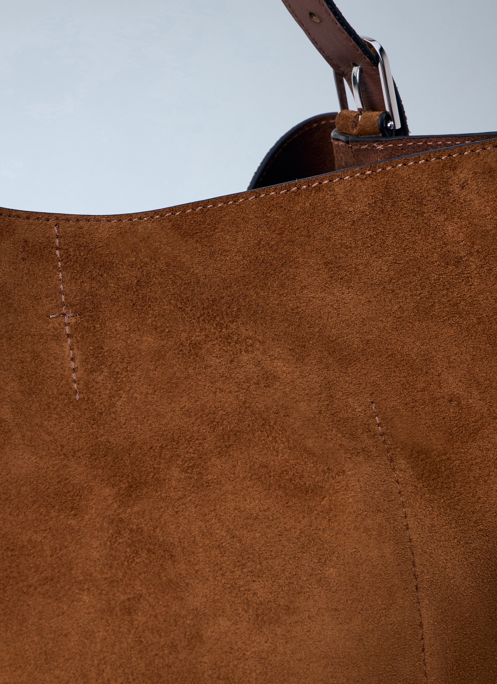 Toteme Women Suede Belted Tote Bag TOTEME