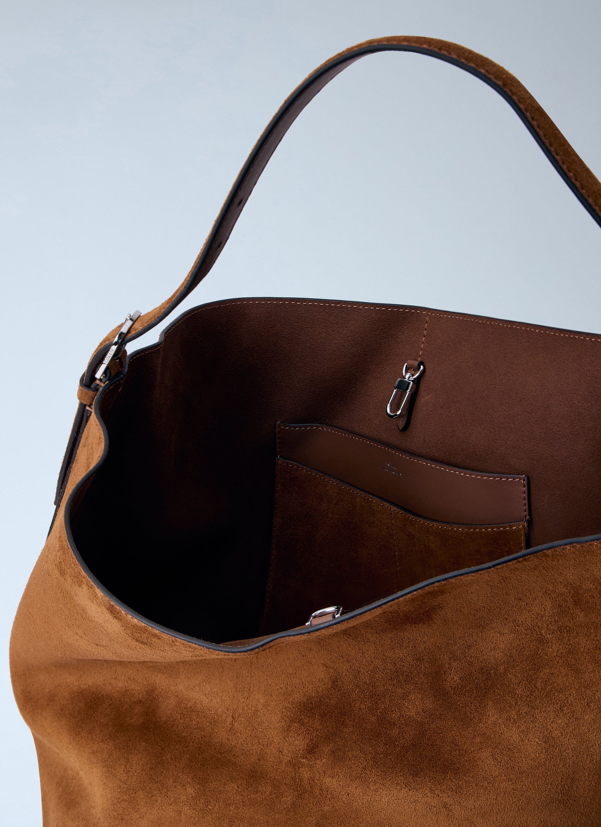 Toteme Women Suede Belted Tote Bag TOTEME