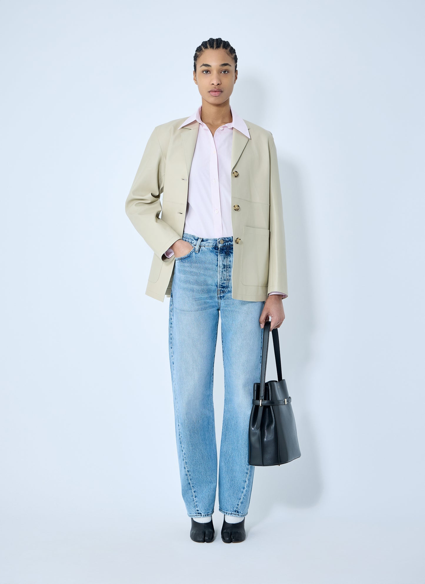 Toteme Women Clean Leather Blazer TOTEME