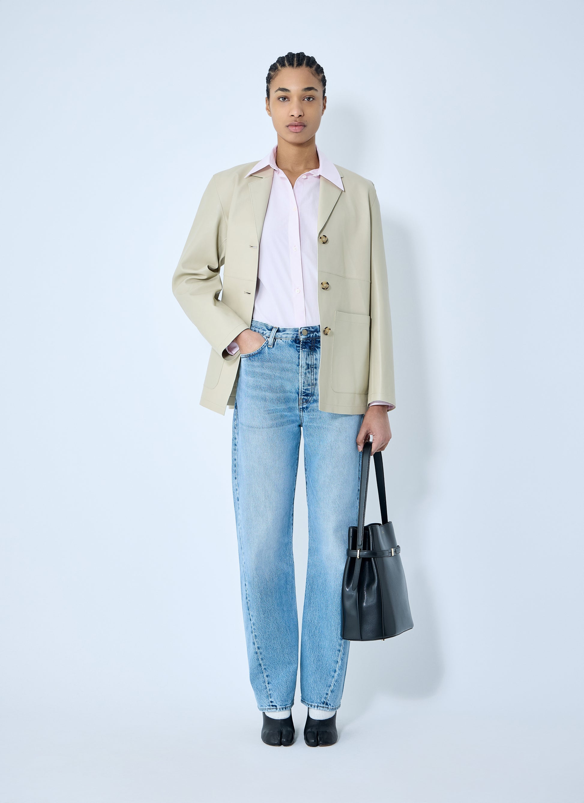 Toteme Women Clean Leather Blazer TOTEME