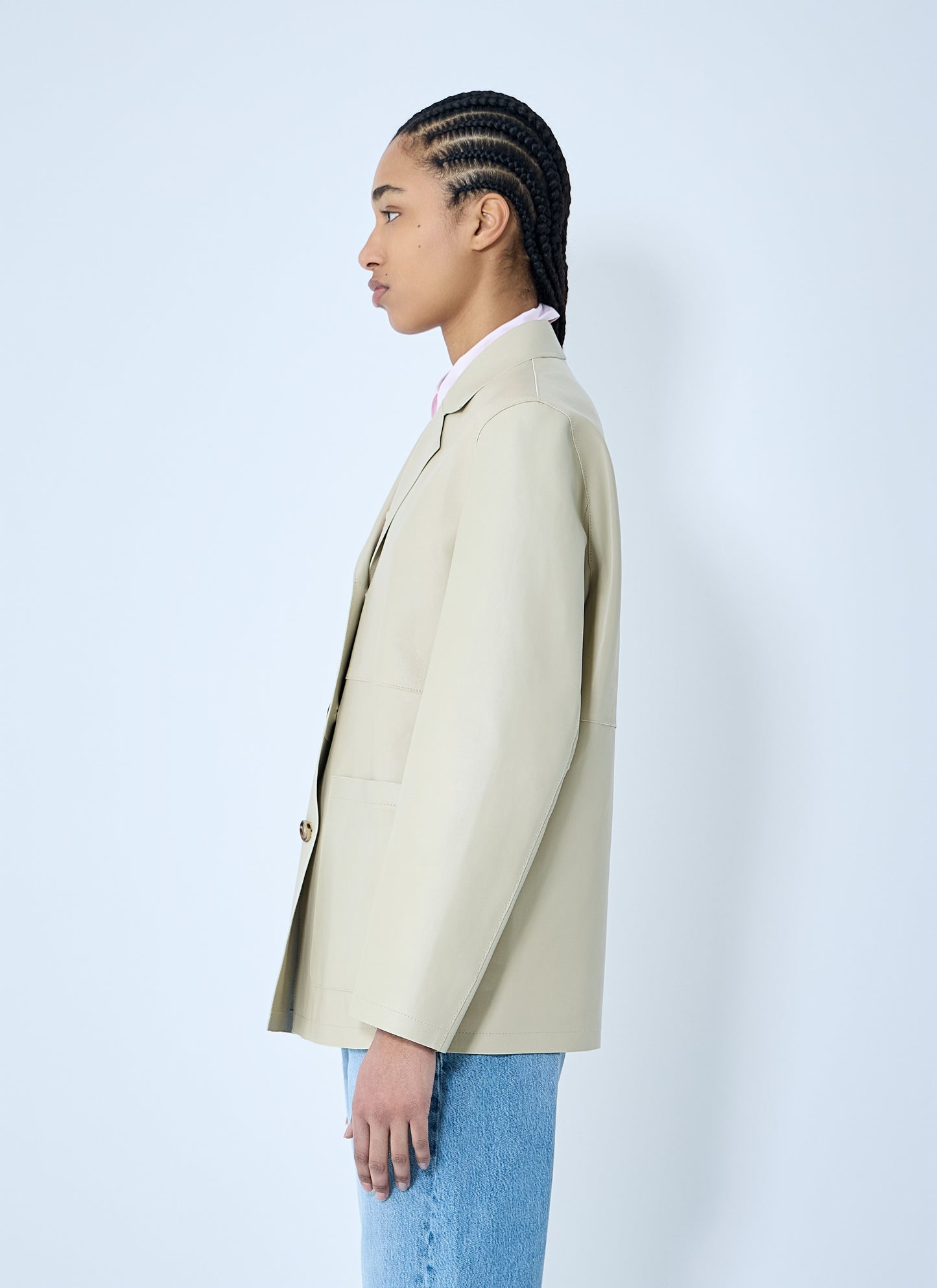 Toteme Women Clean Leather Blazer TOTEME