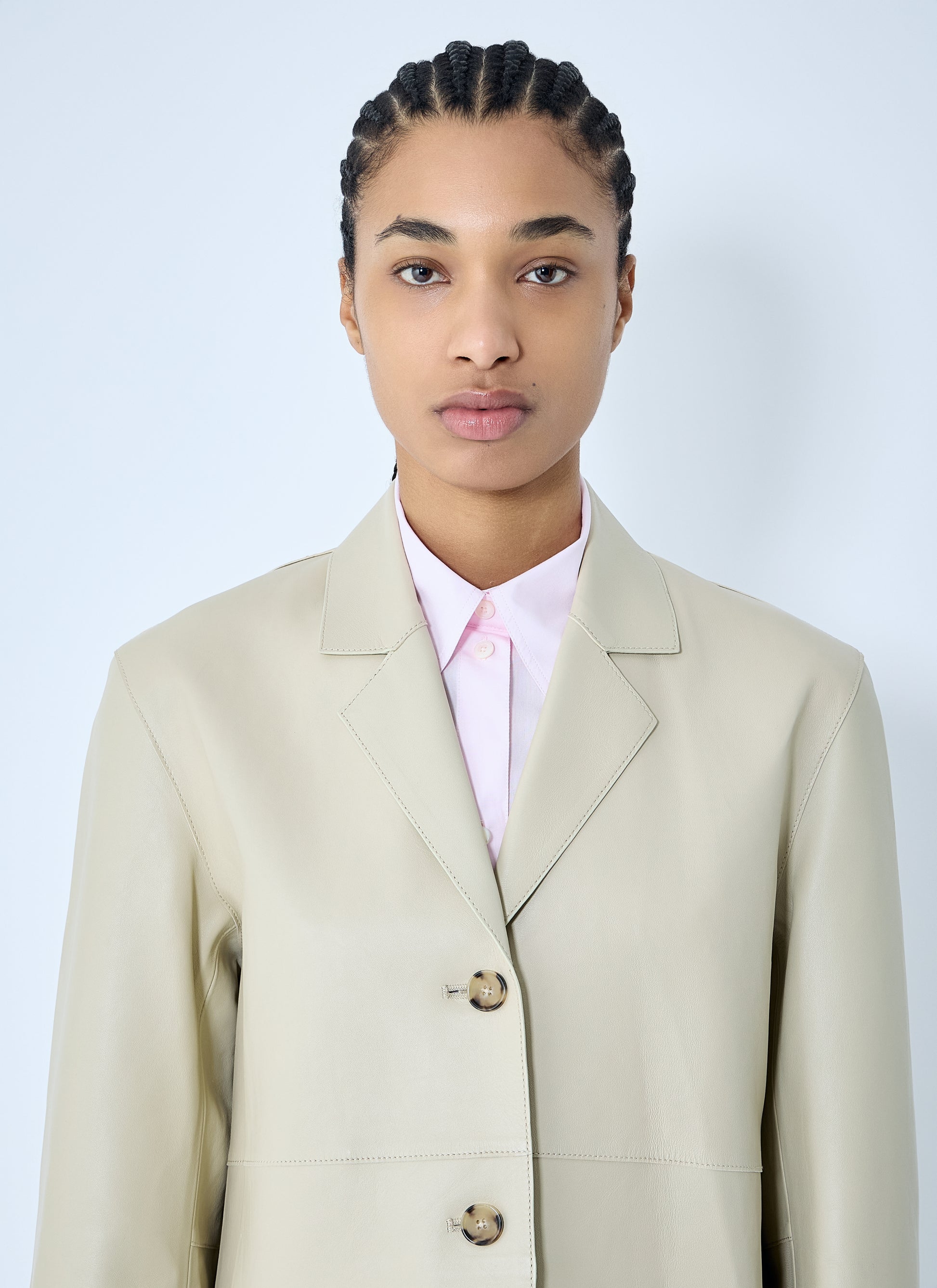Toteme Women Clean Leather Blazer TOTEME