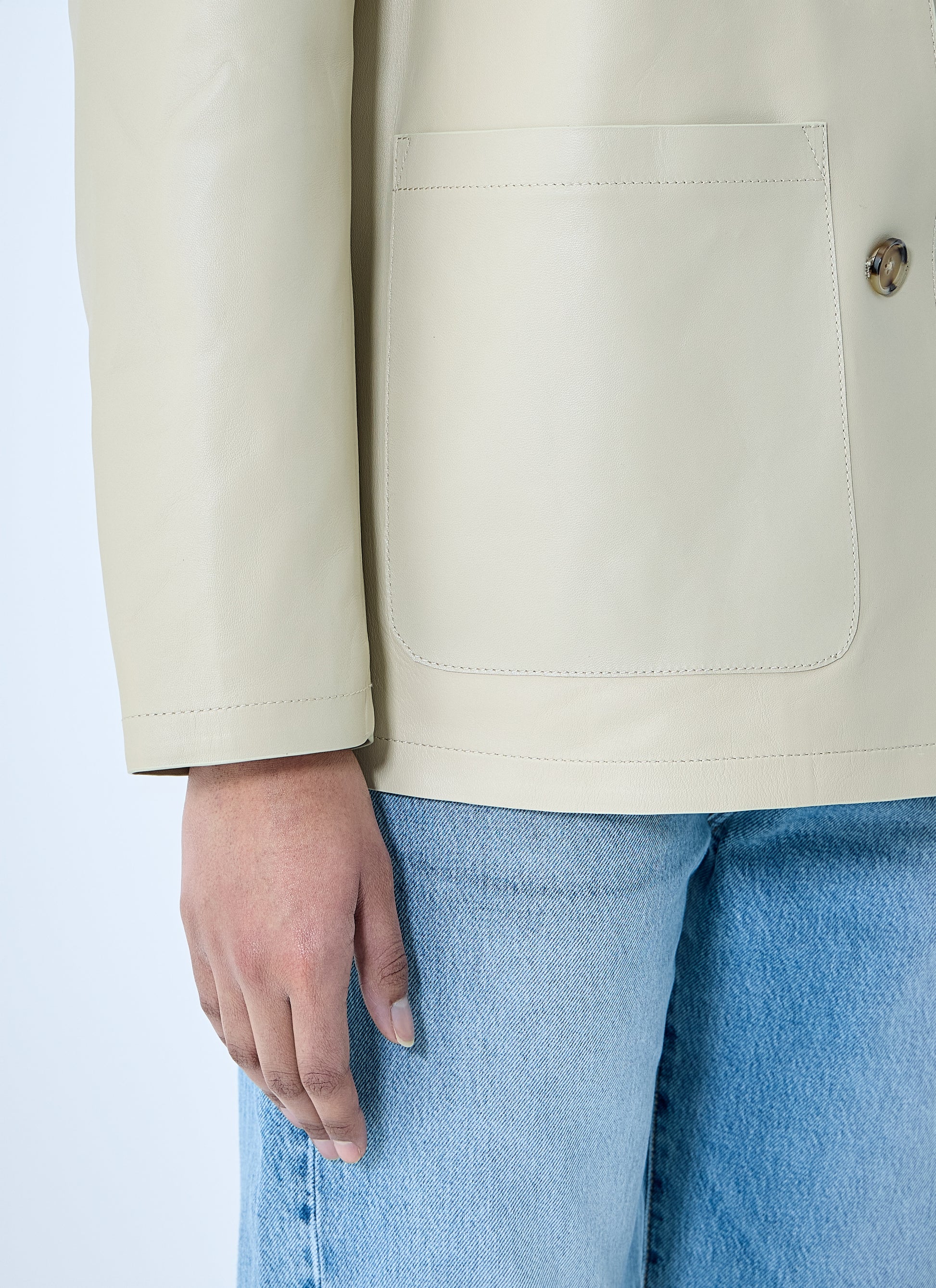 Toteme Women Clean Leather Blazer TOTEME