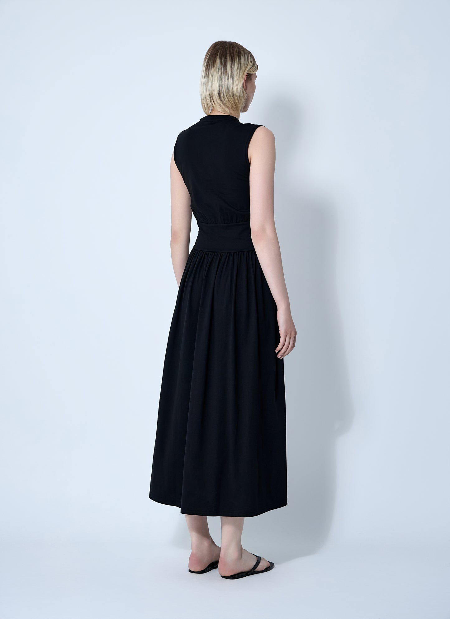Toteme Women Sleeveless Cotton Tee Dress TOTEME