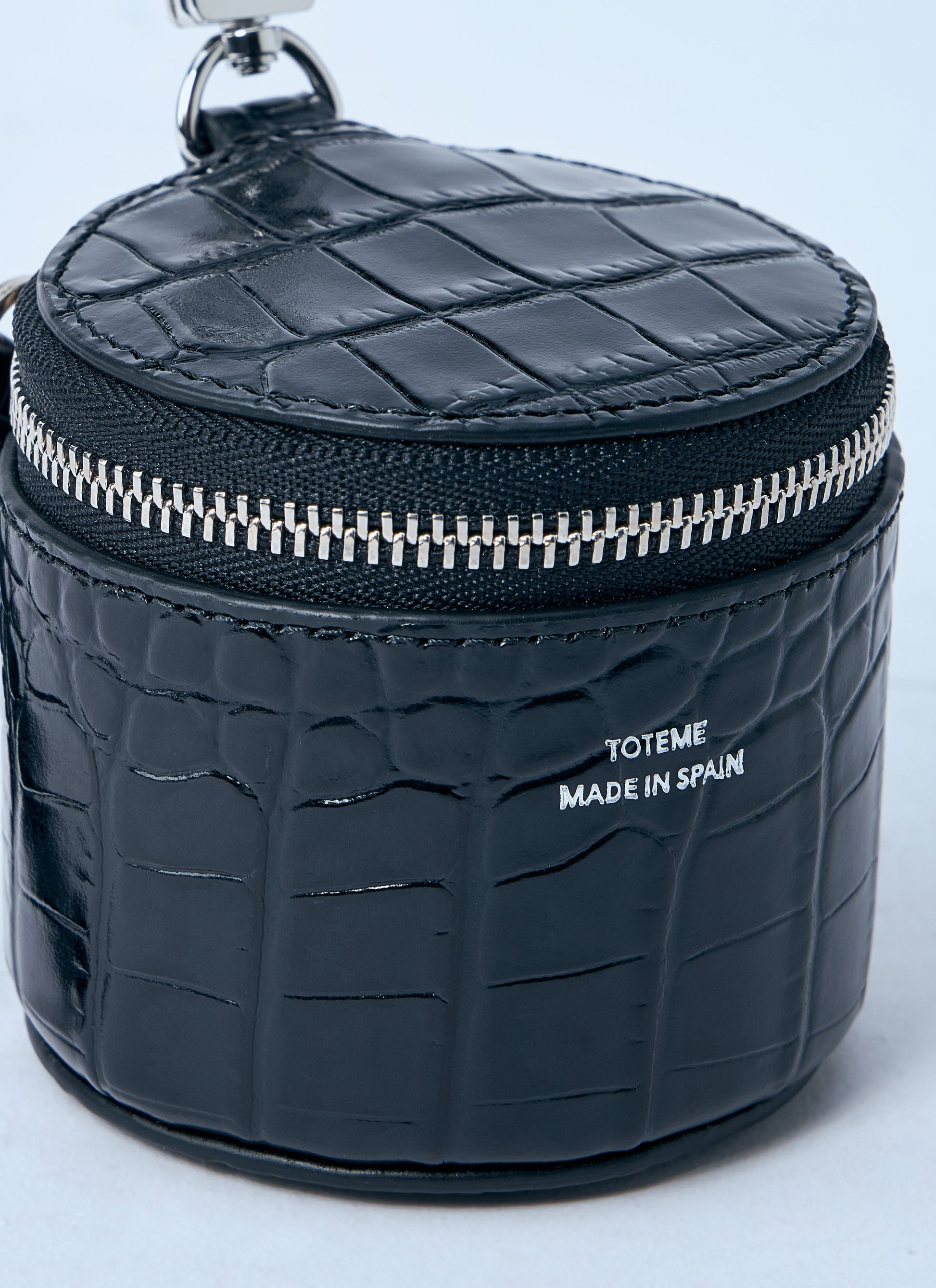 Toteme Women Croc-Embossed Jewelry Box TOTEME