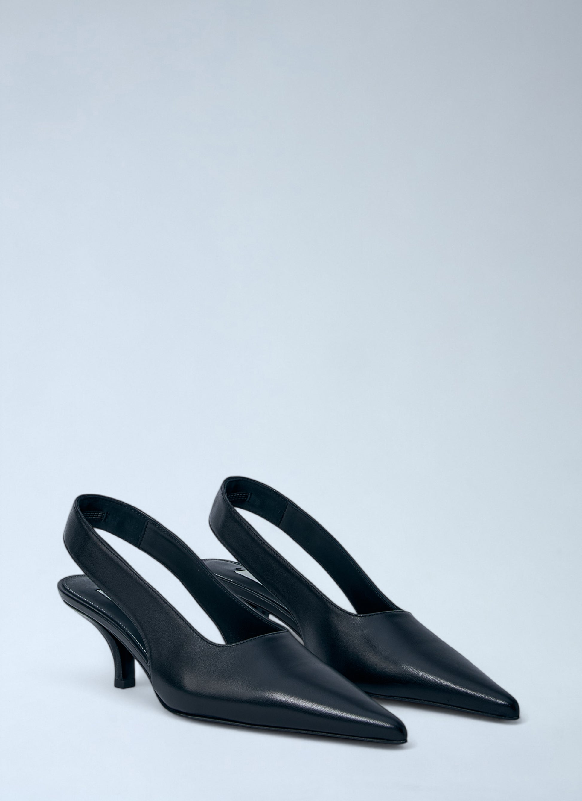 Toteme Women Classic Leather Slingback Heels TOTEME