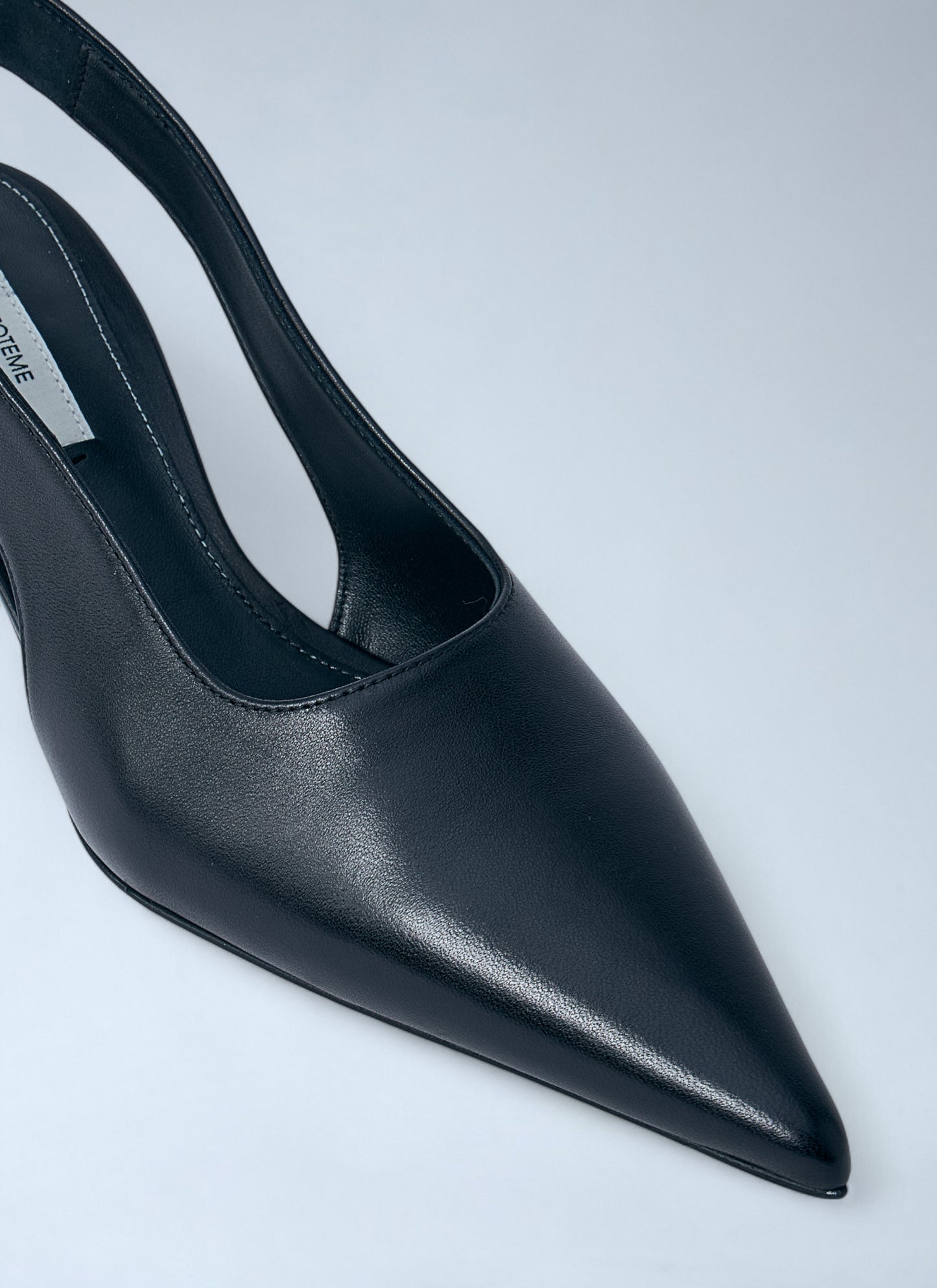 Toteme Women Classic Leather Slingback Heels TOTEME