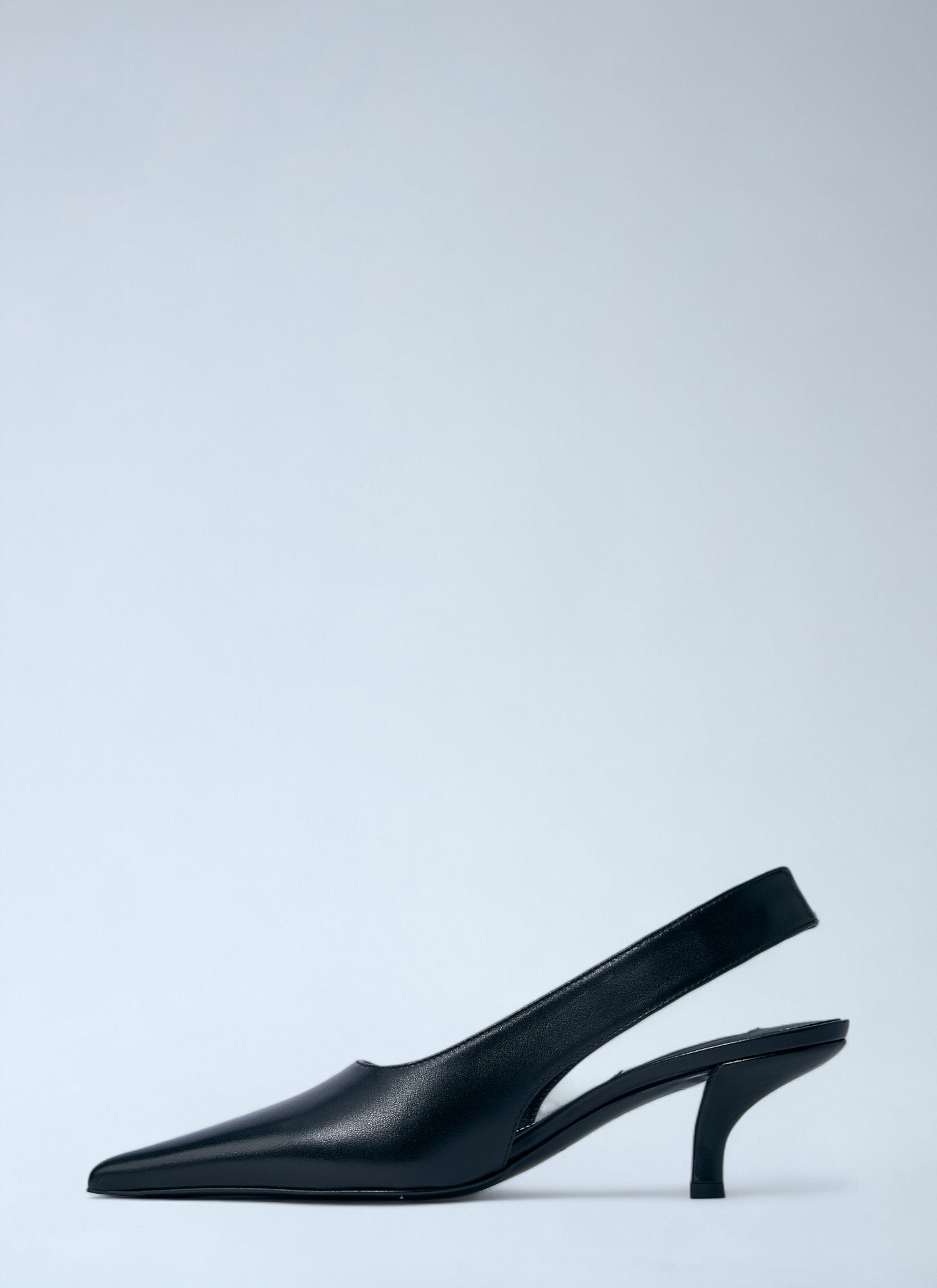 Toteme Women Classic Leather Slingback Heels TOTEME