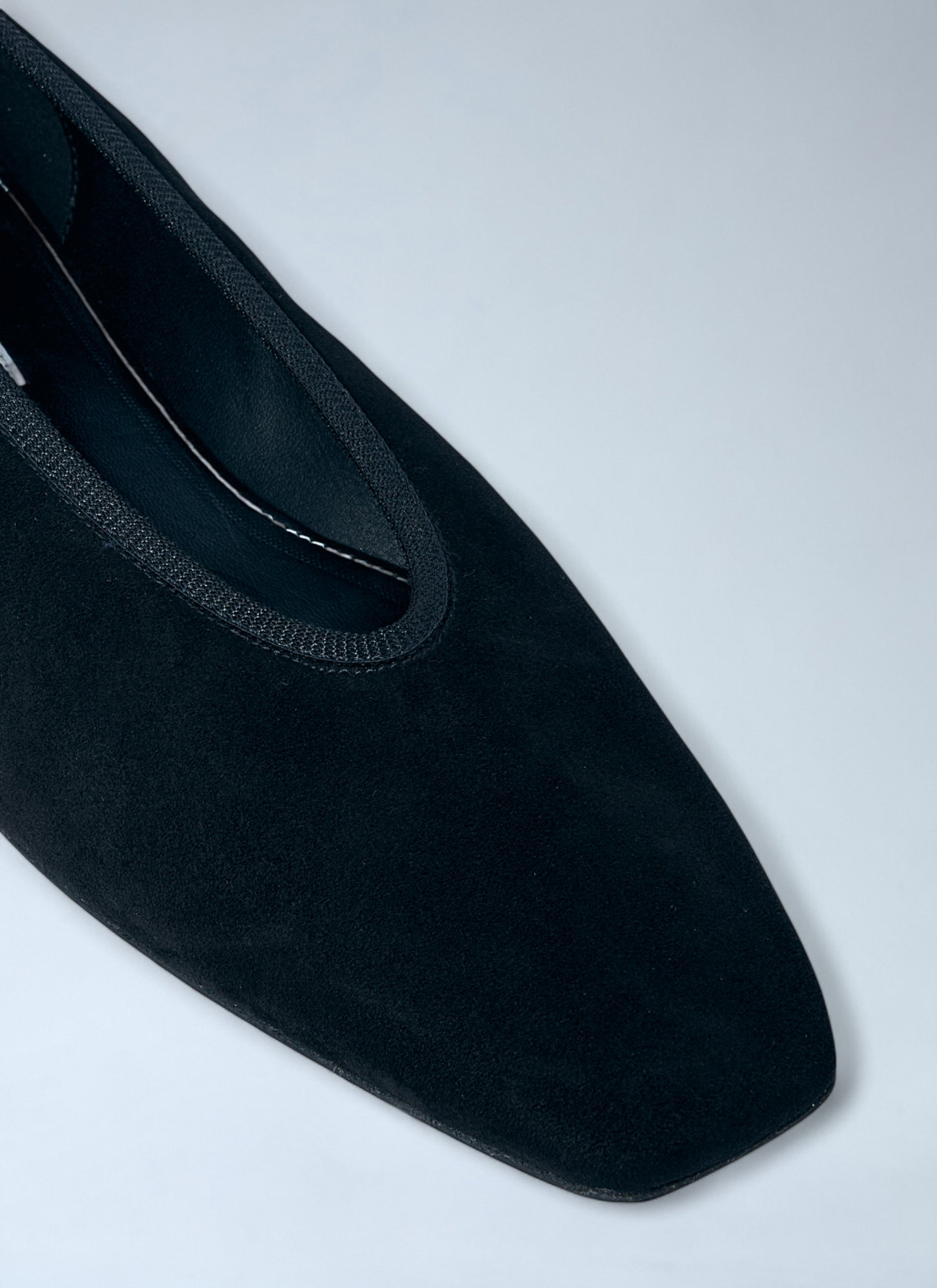 Toteme Women Minimalist Suede Ballerinas Flats TOTEME