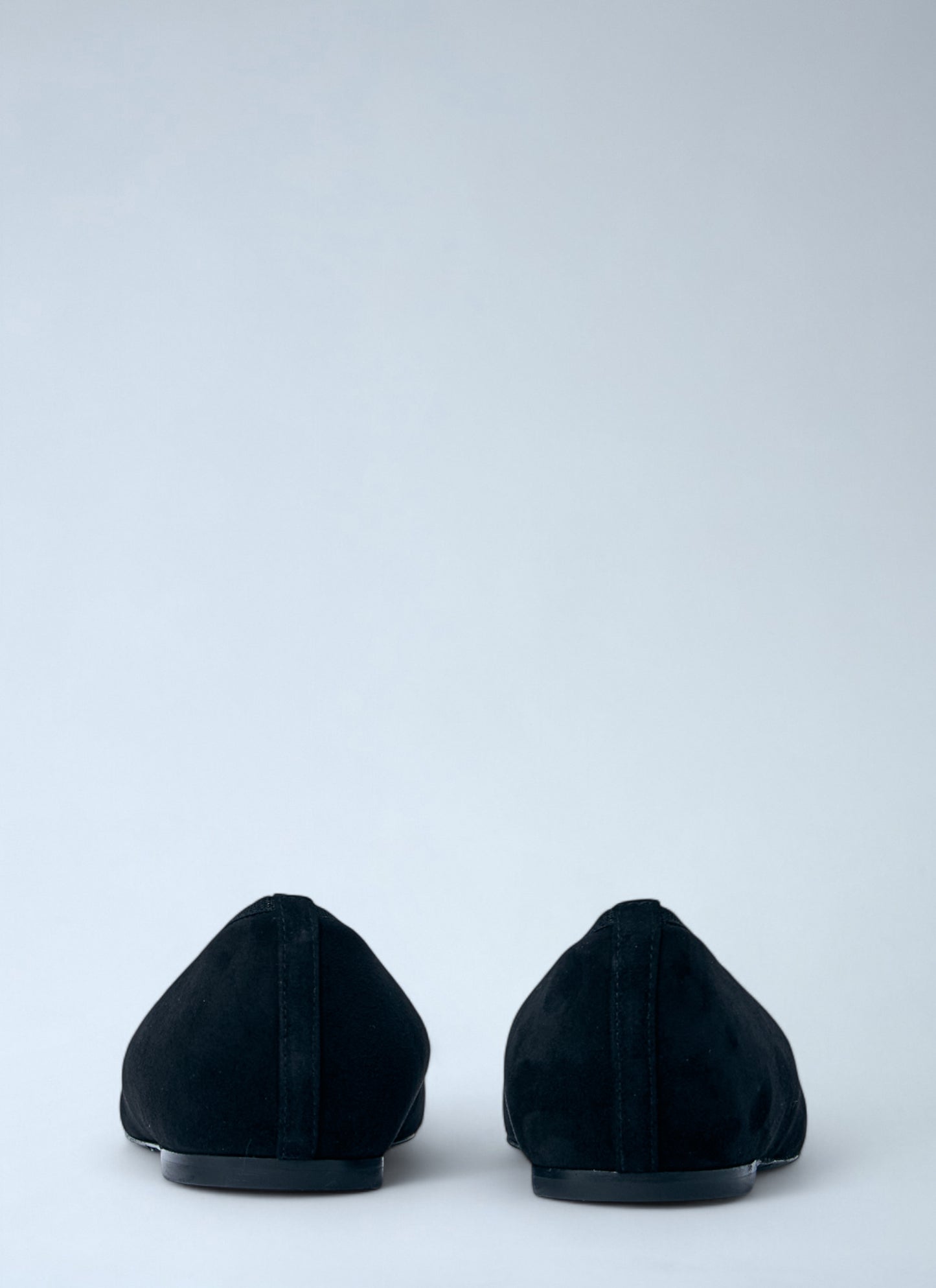 Toteme Women Minimalist Suede Ballerinas Flats TOTEME