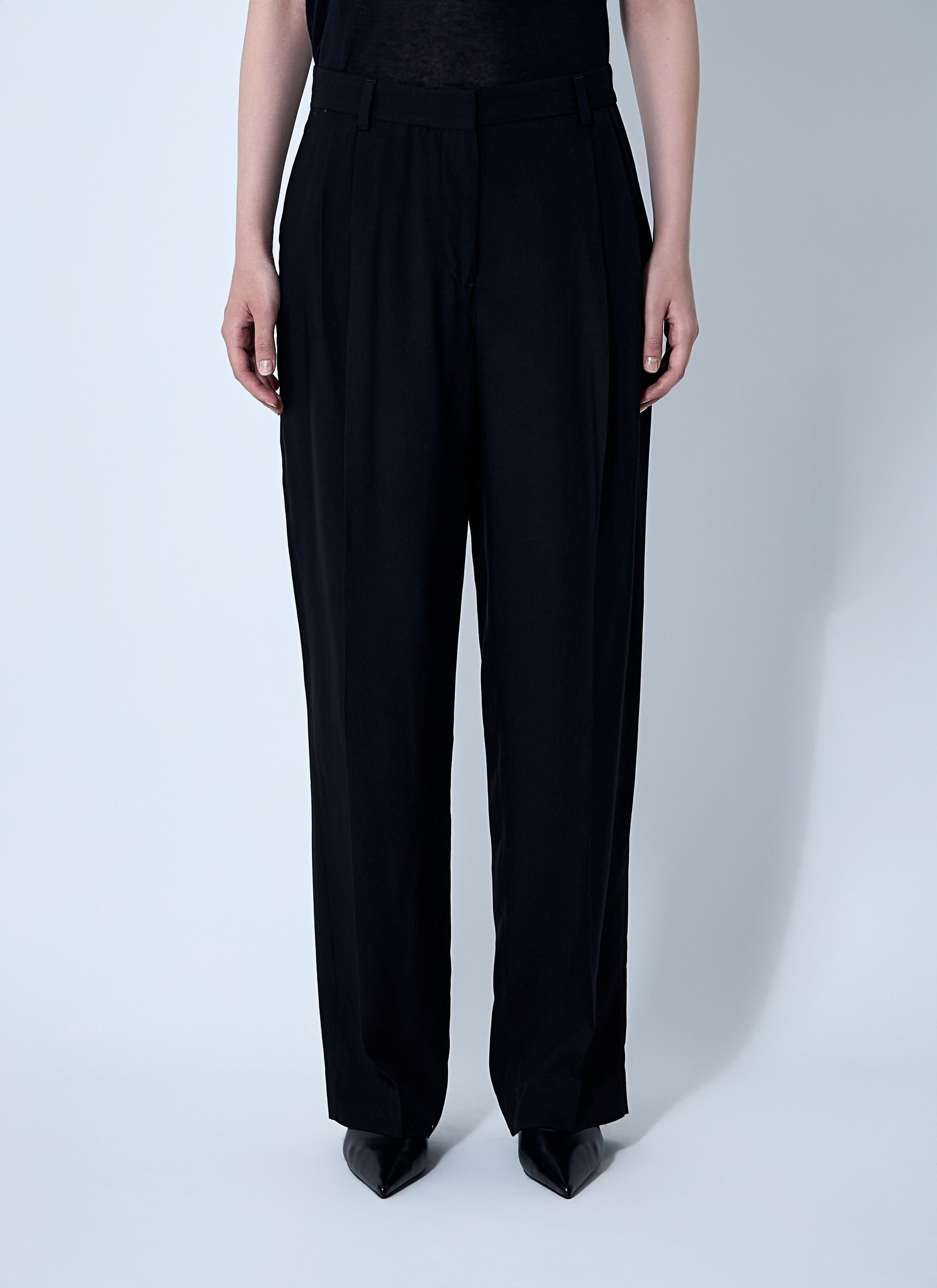 Toteme Women Double-Pleat Fluid Pants TOTEME