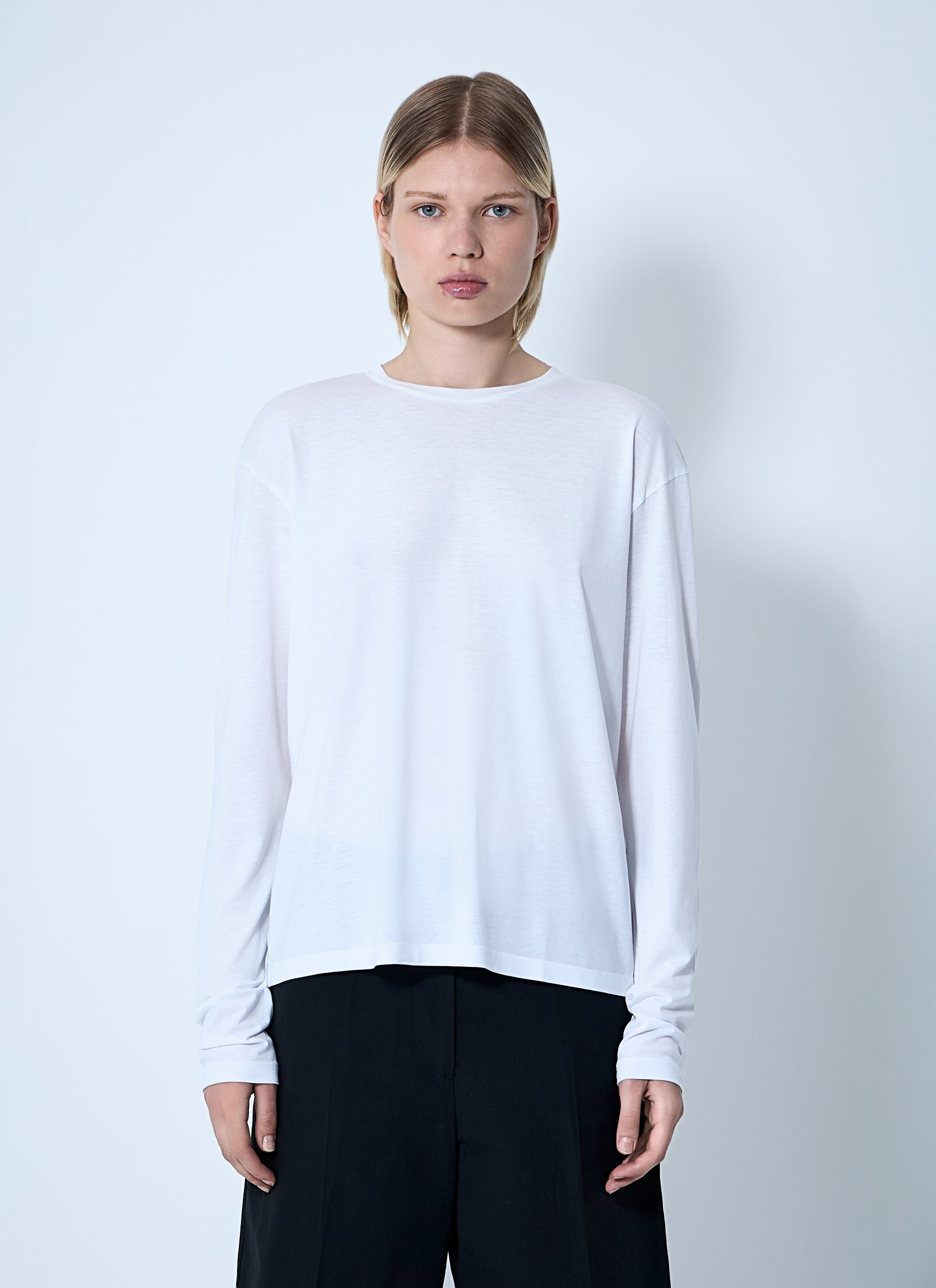 Toteme Women Classic Long Sleeve T-Shirt TOTEME