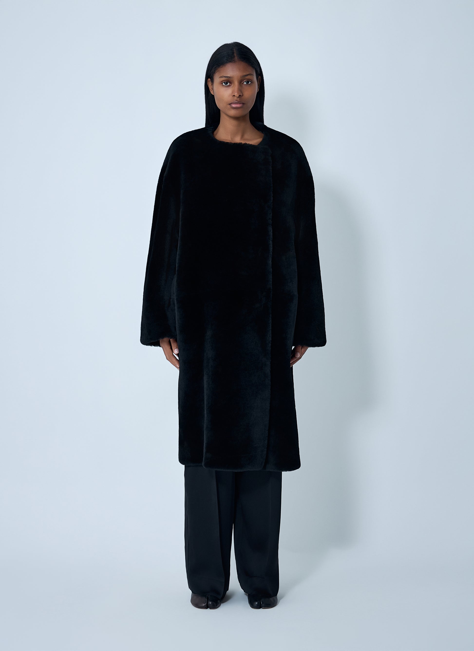 Toteme Women Shearling Coat TOTEME
