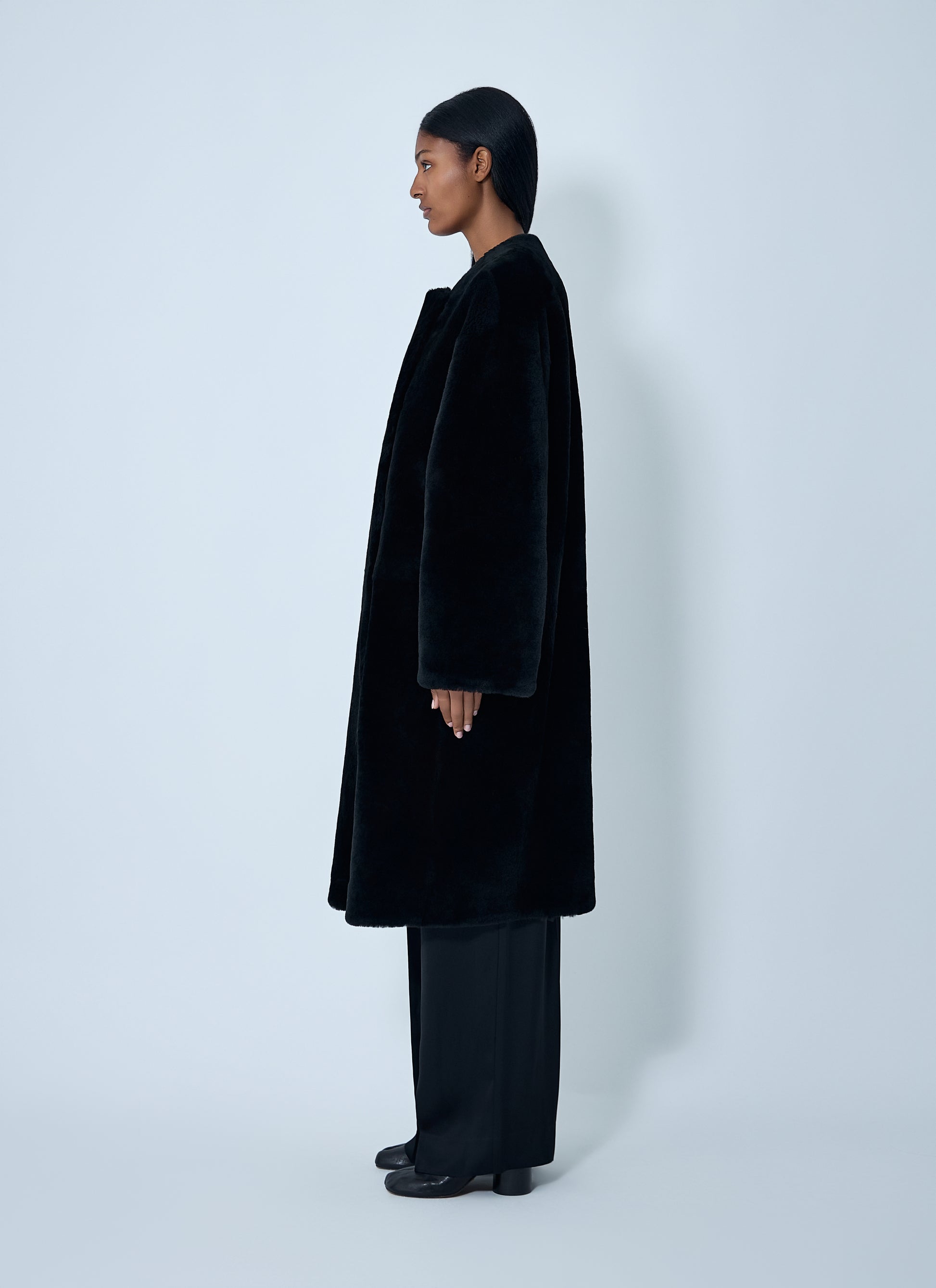 Toteme Women Shearling Coat TOTEME