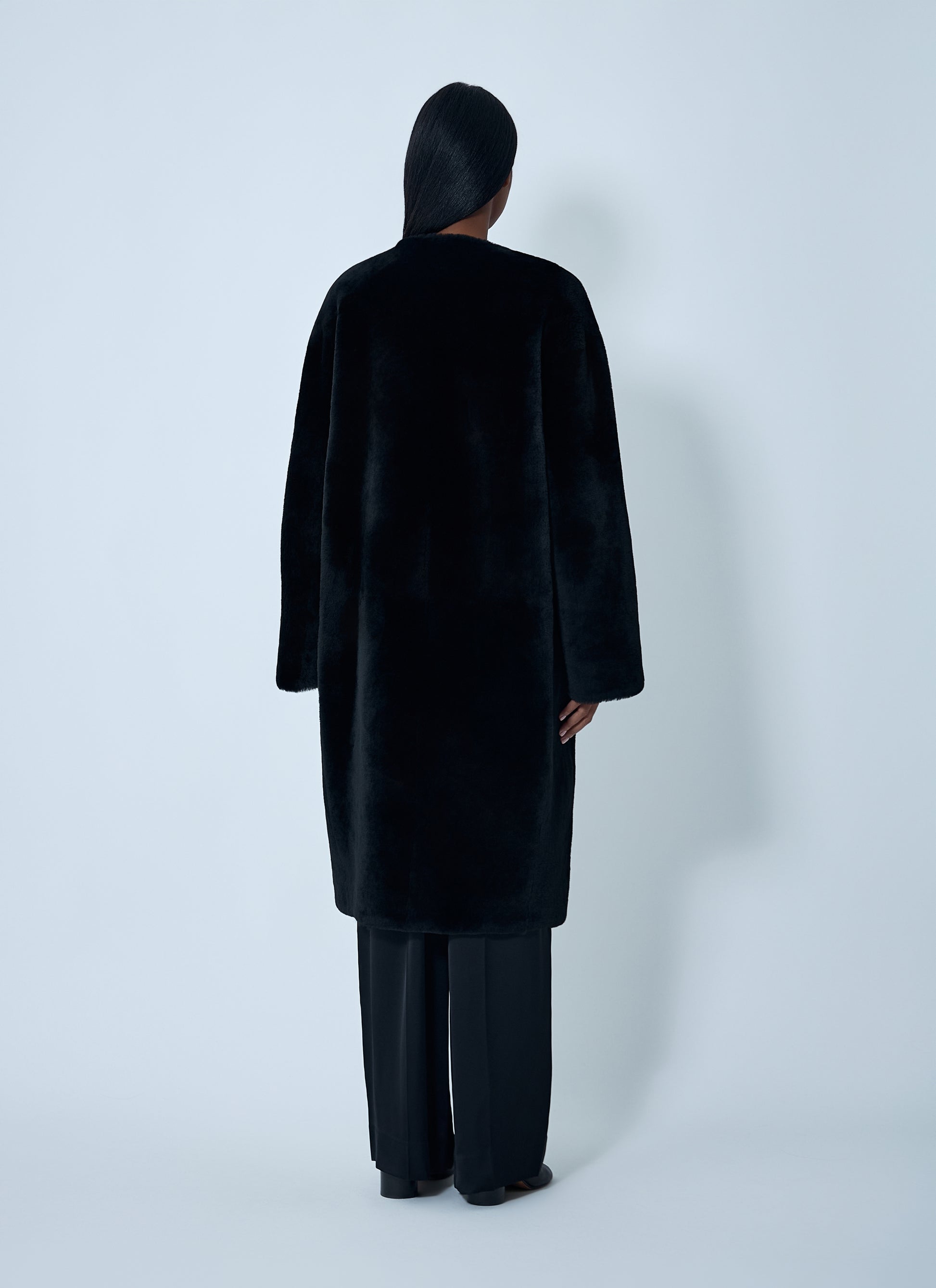 Toteme Women Shearling Coat TOTEME
