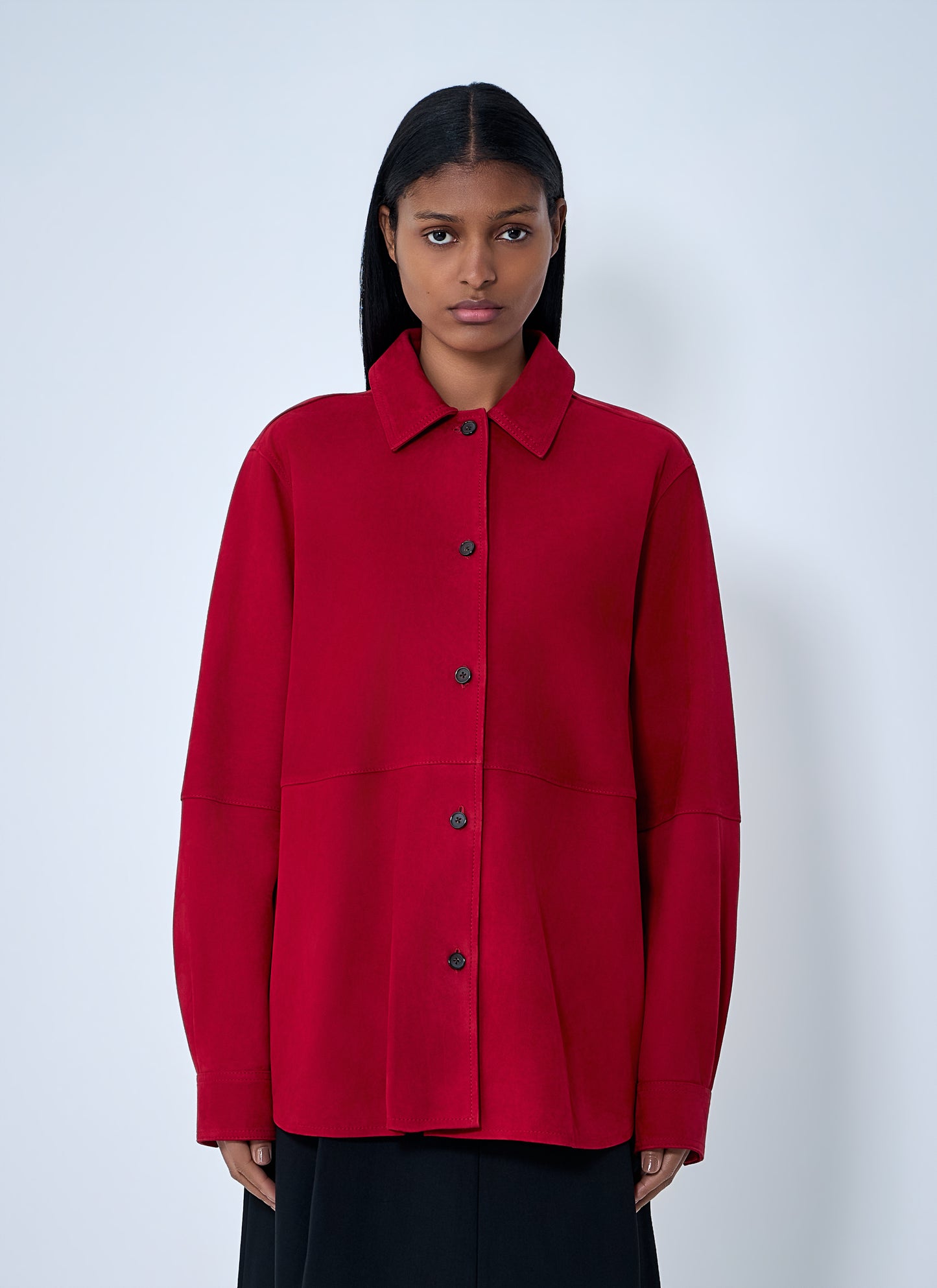 Toteme Women Suede Overshirt TOTEME