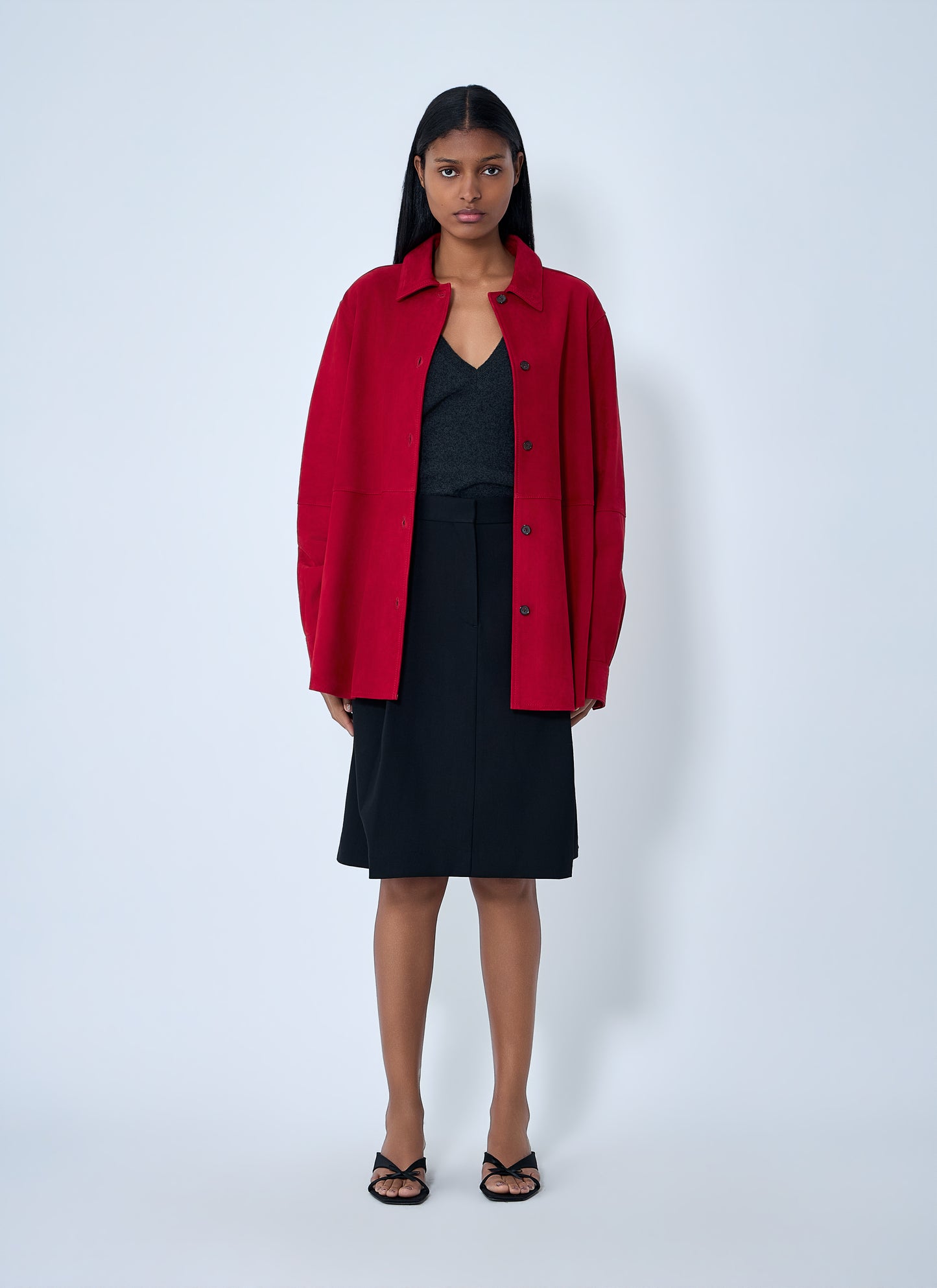 Toteme Women Suede Overshirt TOTEME