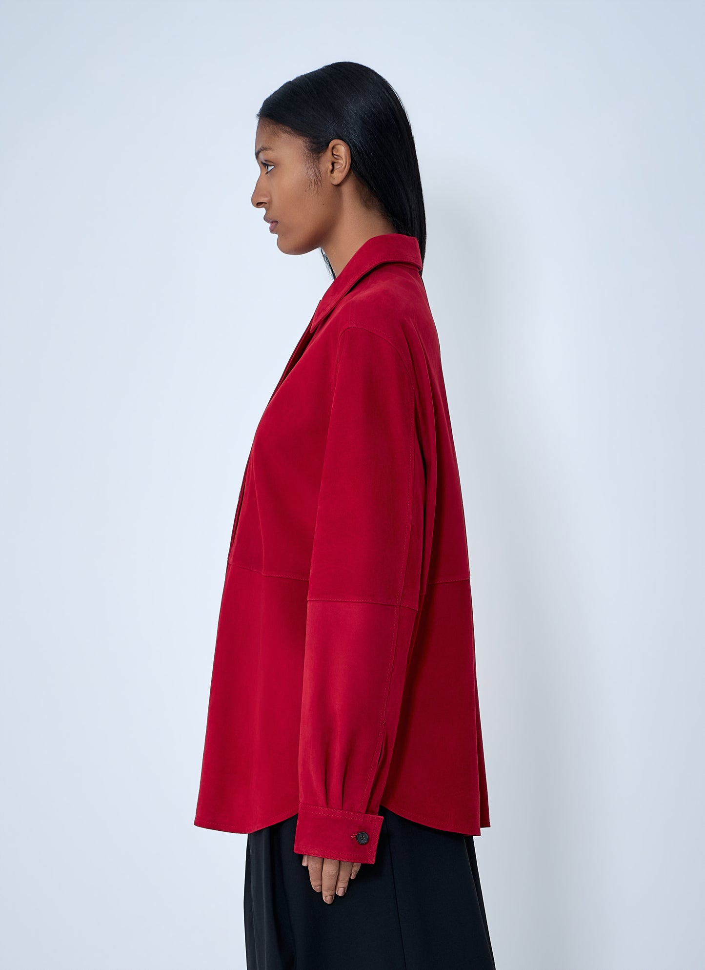Toteme Women Suede Overshirt TOTEME