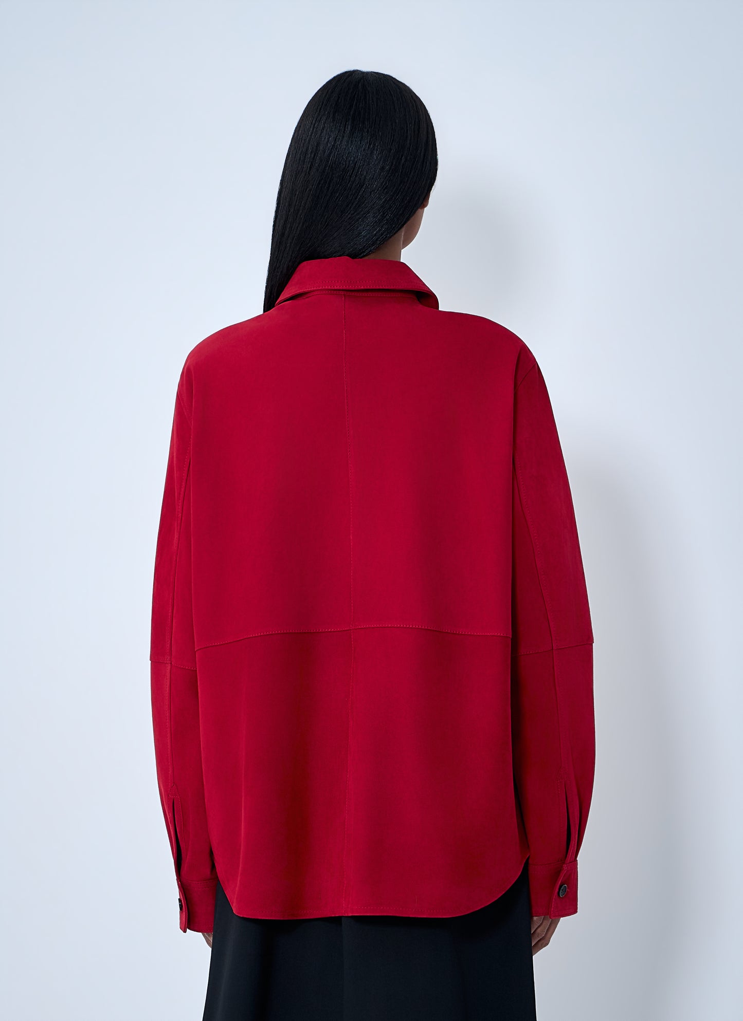 Toteme Women Suede Overshirt TOTEME