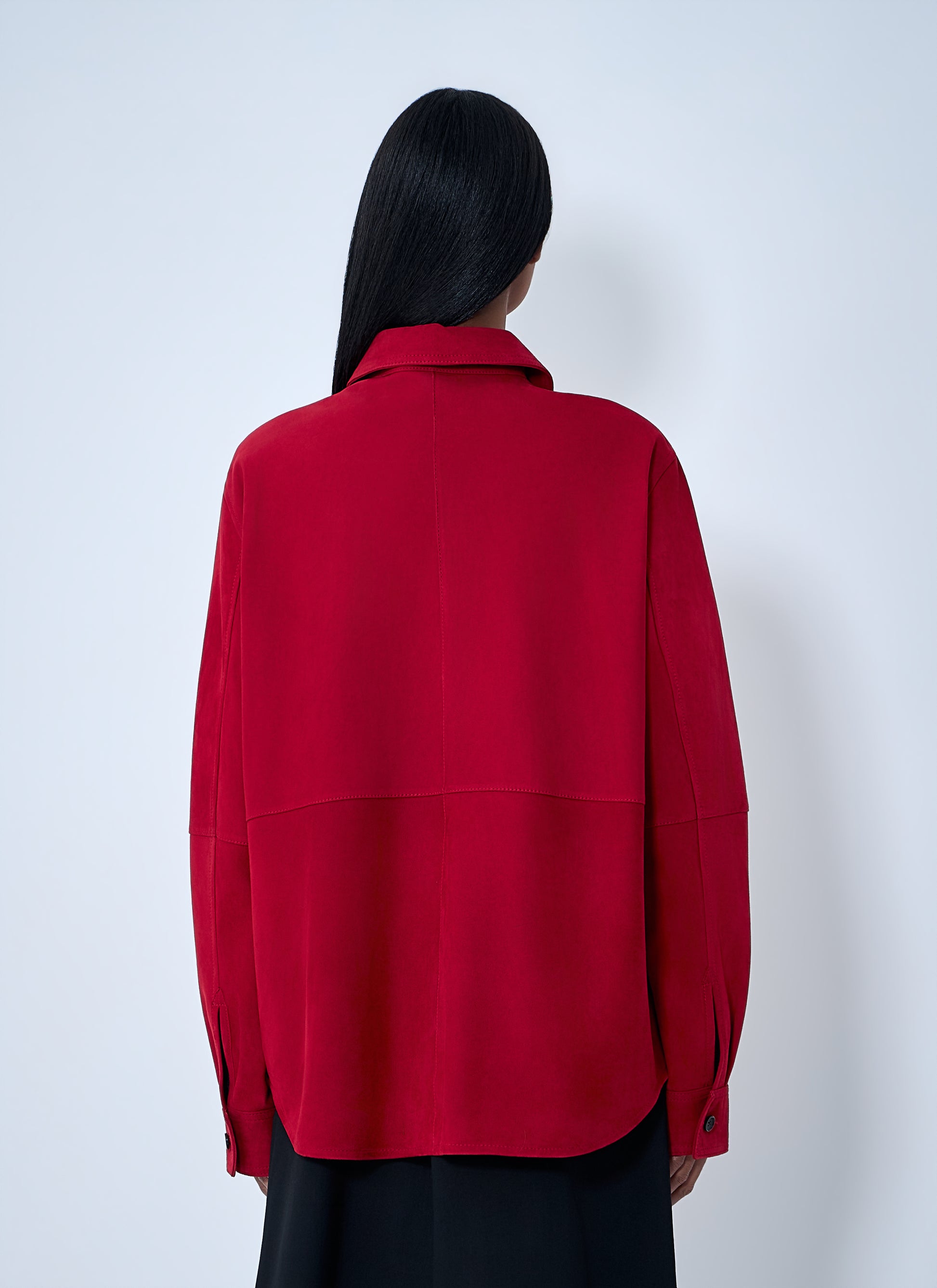Toteme Women Suede Overshirt TOTEME