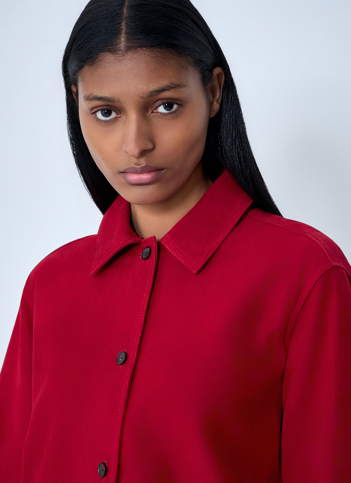 Toteme Women Suede Overshirt TOTEME