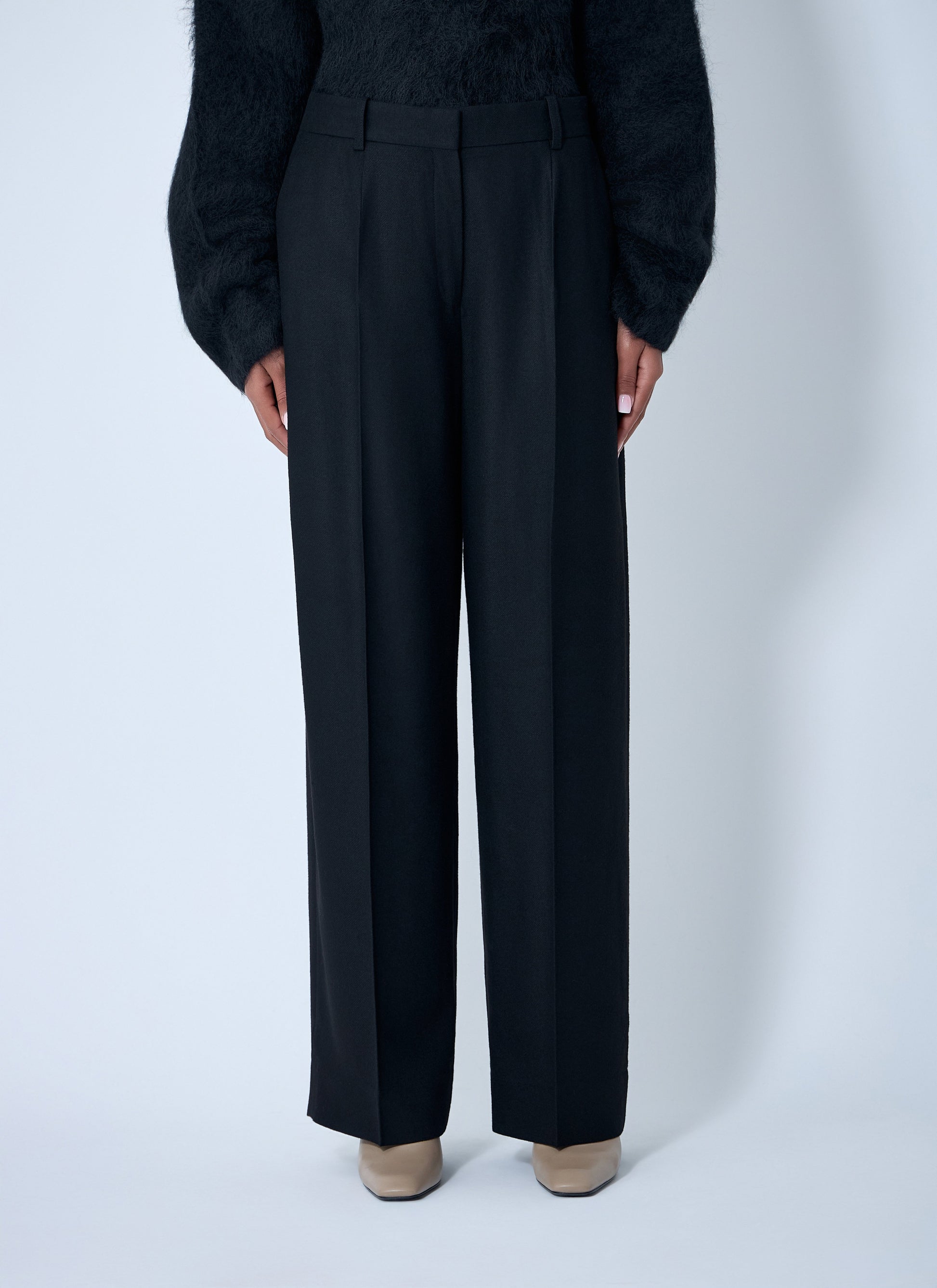 Toteme Women Wide Flannel Pants TOTEME