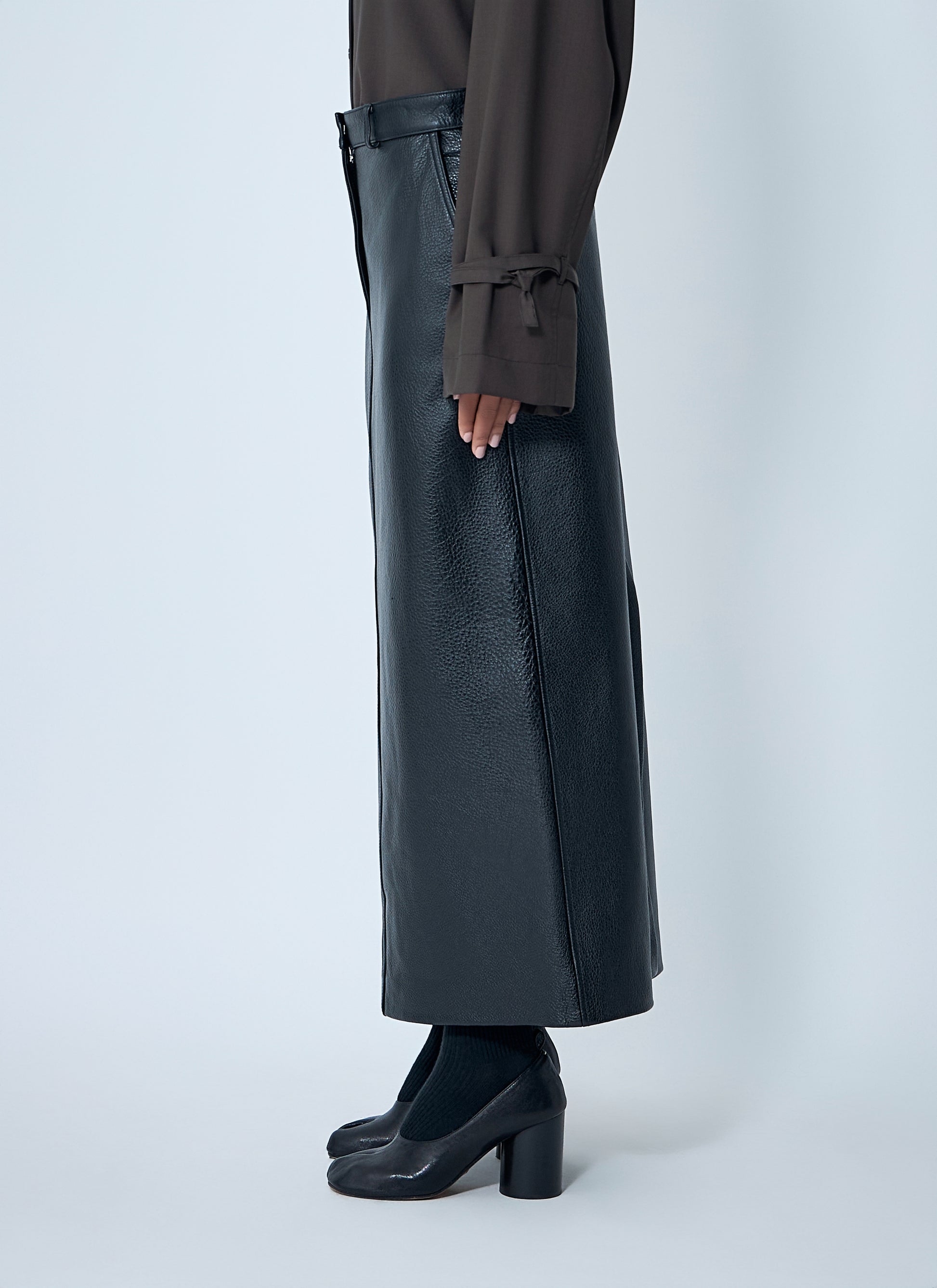 Toteme Women Leather Skirt TOTEME