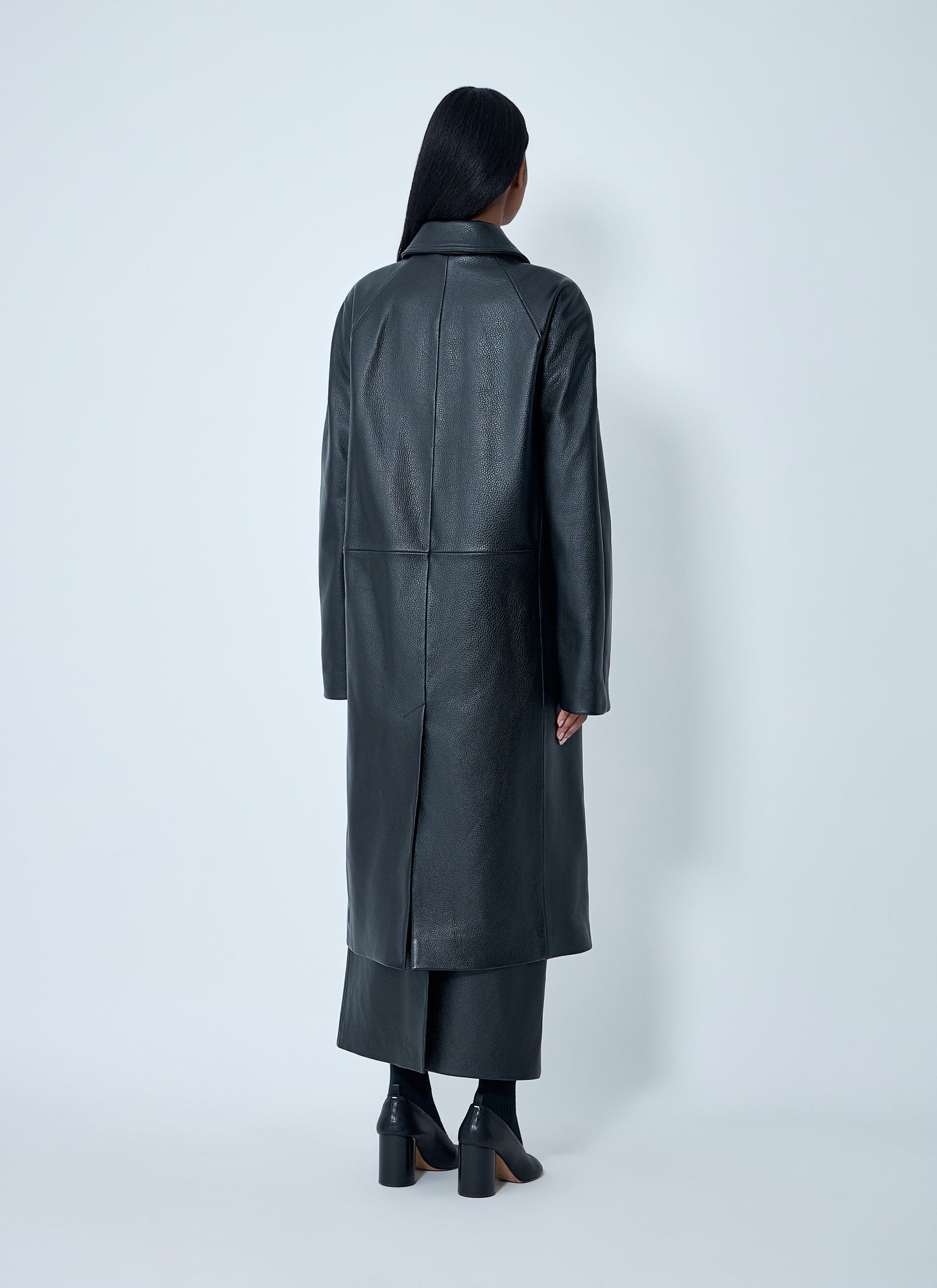 Toteme Women Leather Coat TOTEME