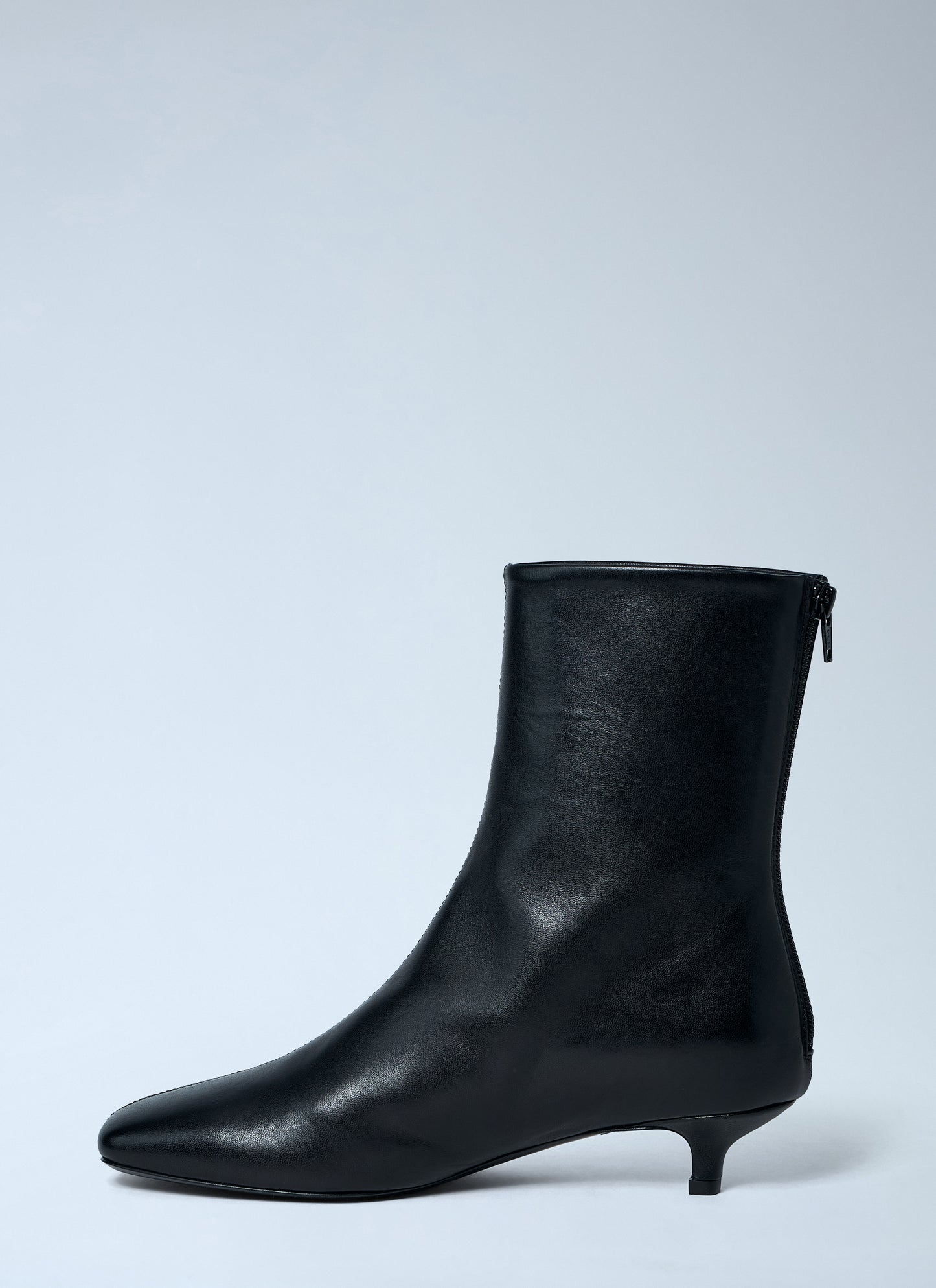 Toteme Women Classic Day Leather Ankle Boots TOTEME