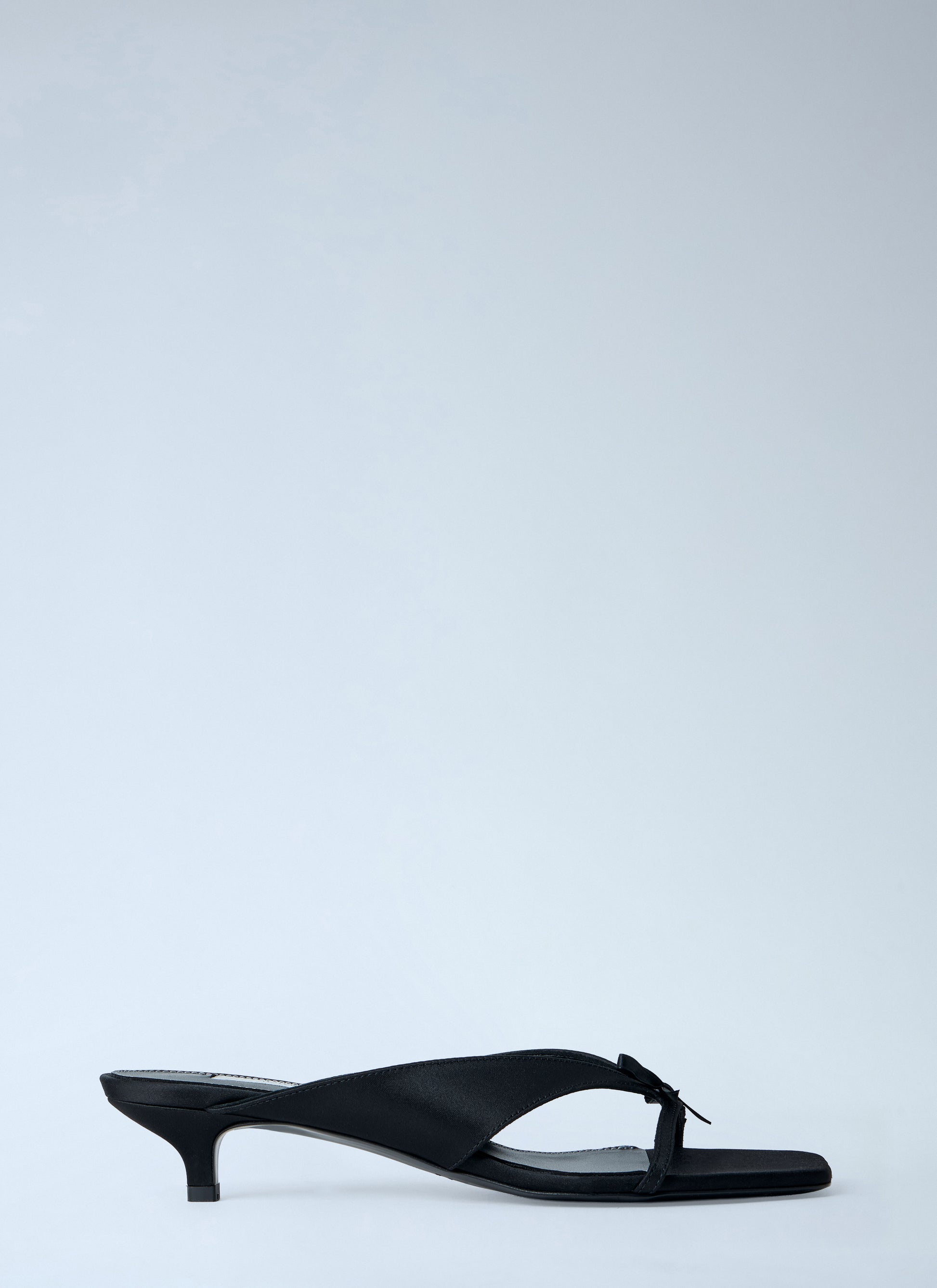 Toteme Women Bow Satin Sandals TOTEME