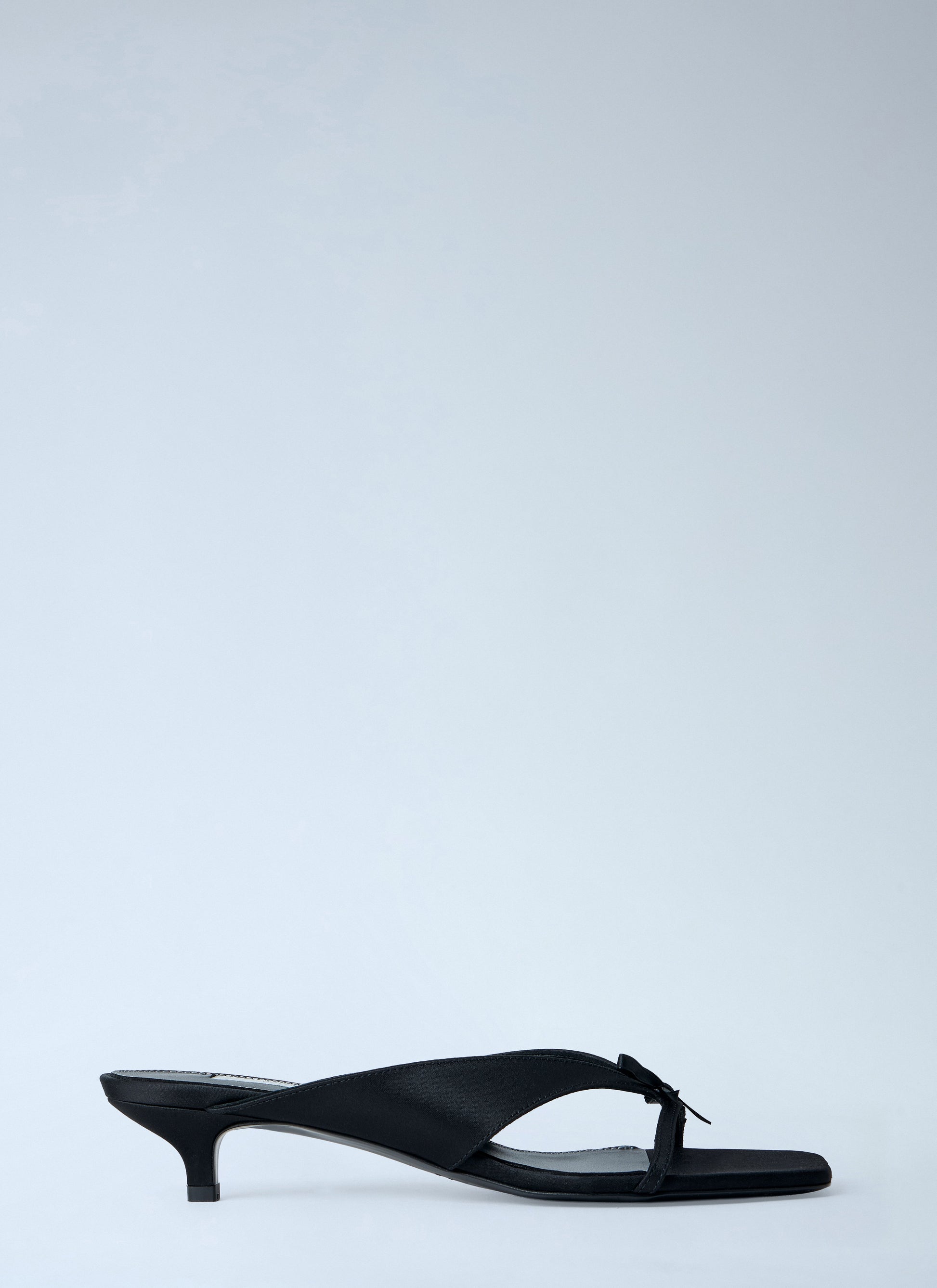 Toteme Women Bow Satin Sandals TOTEME