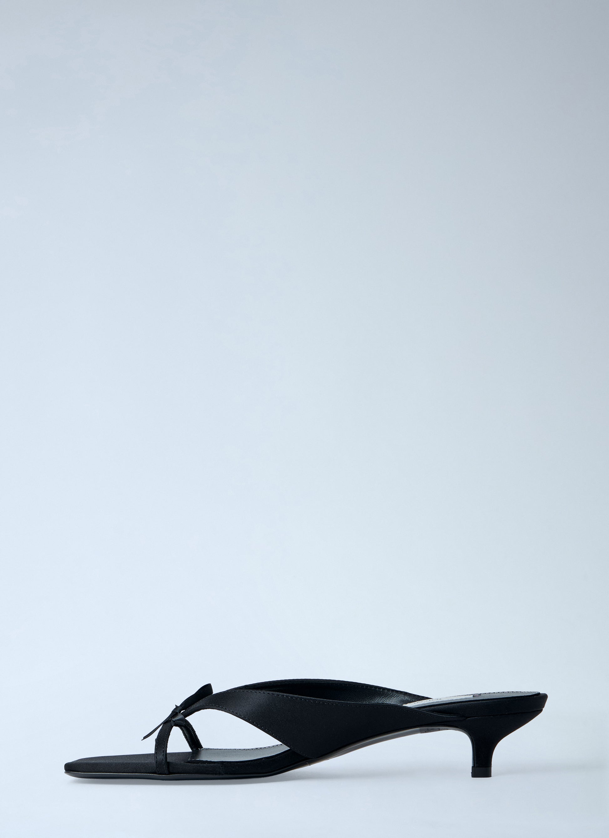 Toteme Women Bow Satin Sandals TOTEME