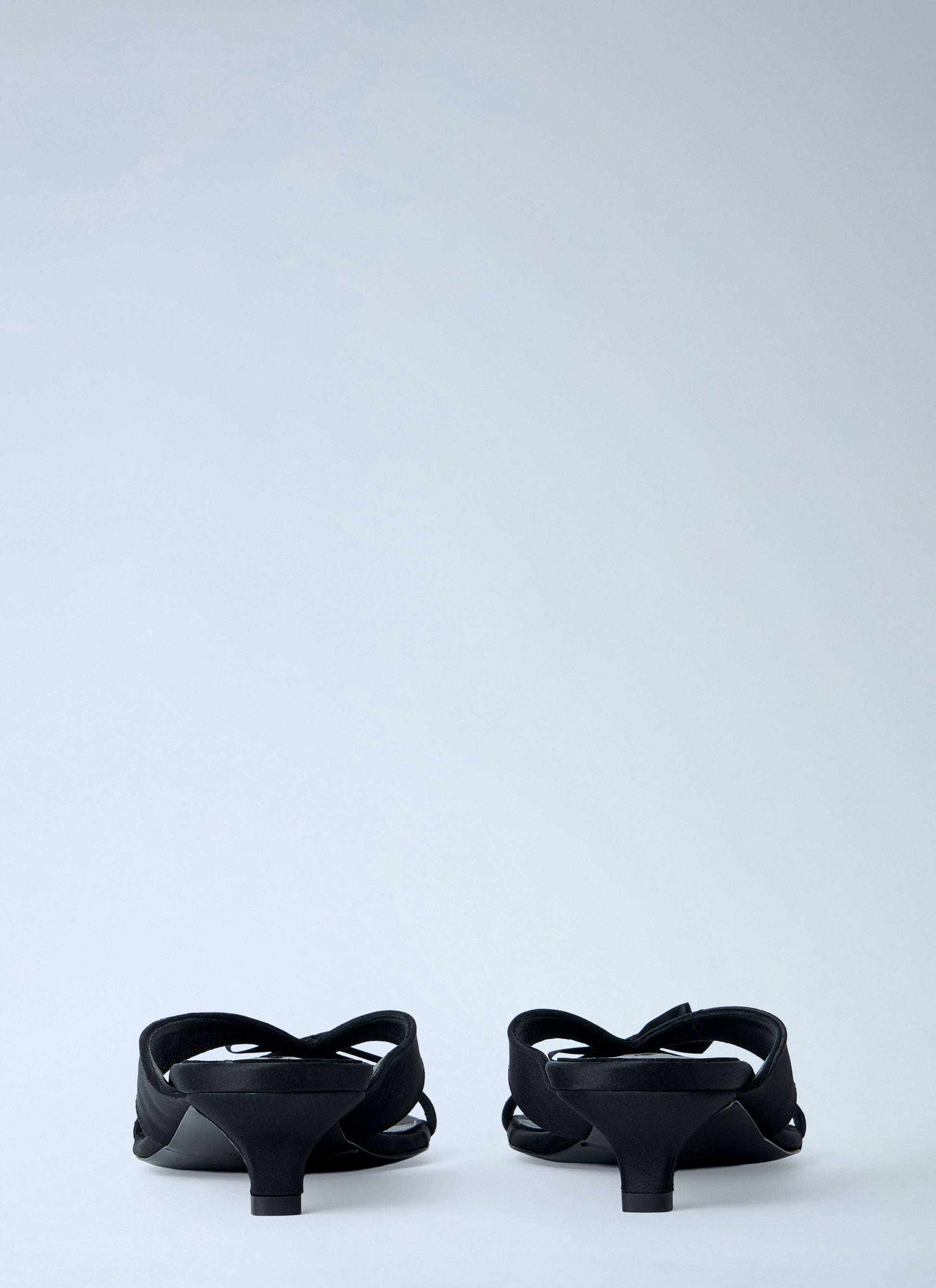 Toteme Women Bow Satin Sandals TOTEME
