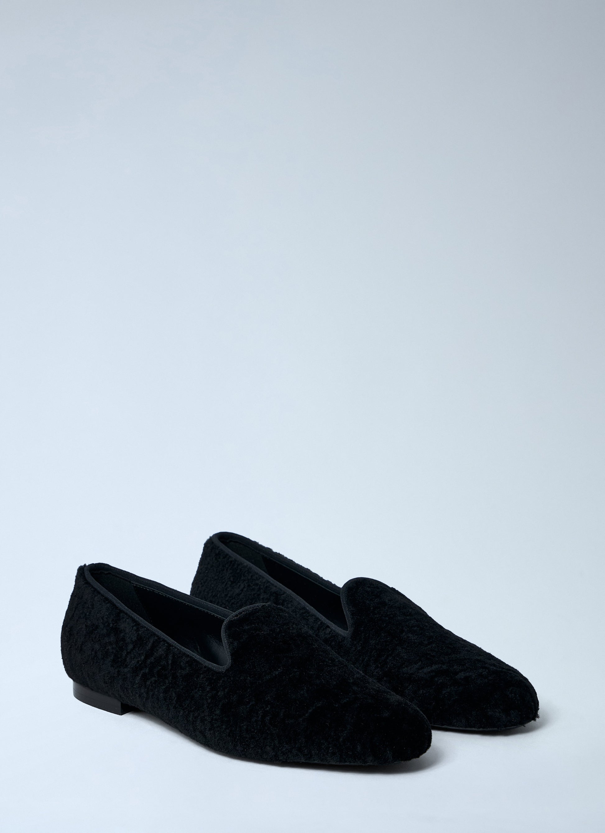 Toteme Women Shearling-Lined Suede Loafers TOTEME
