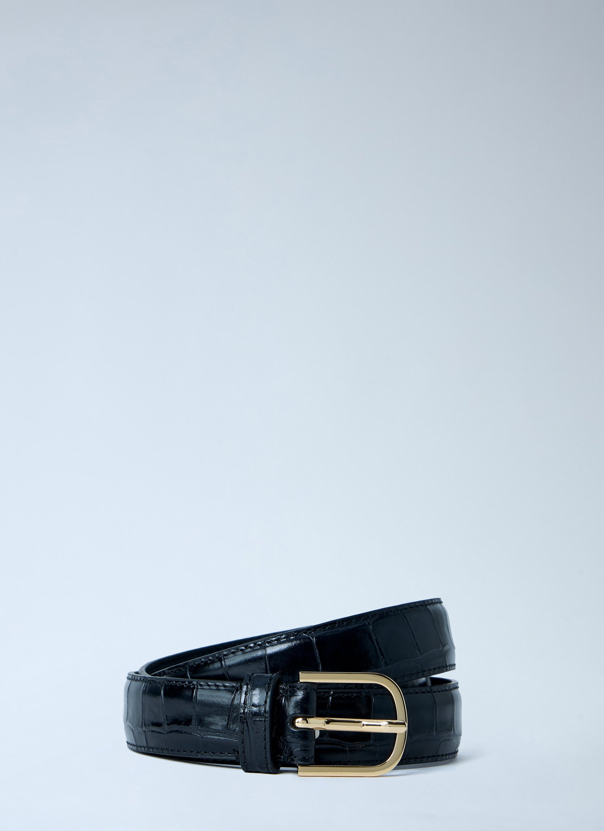 Toteme Women Embossed Leather Belt TOTEME