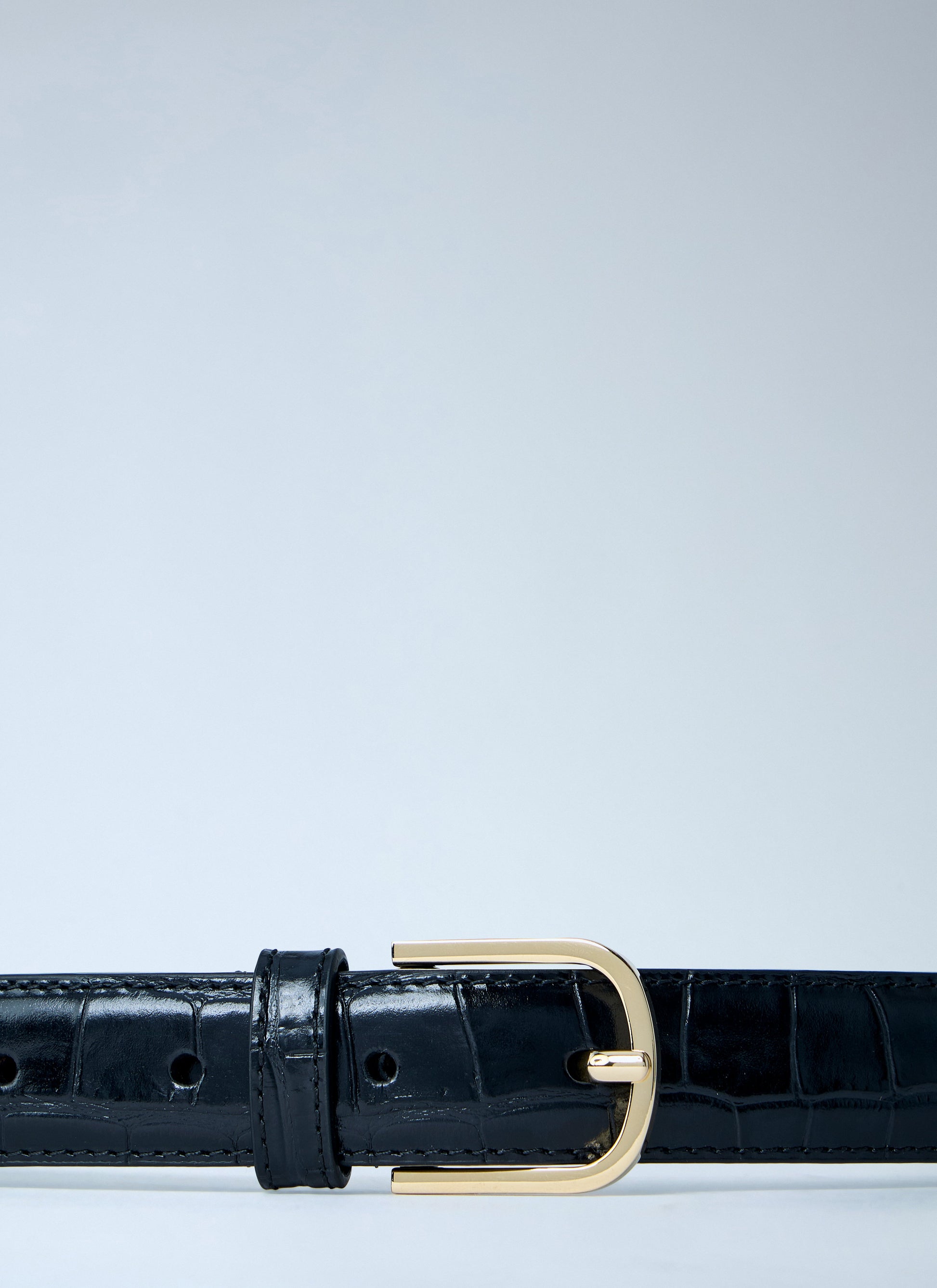 Toteme Women Embossed Leather Belt TOTEME