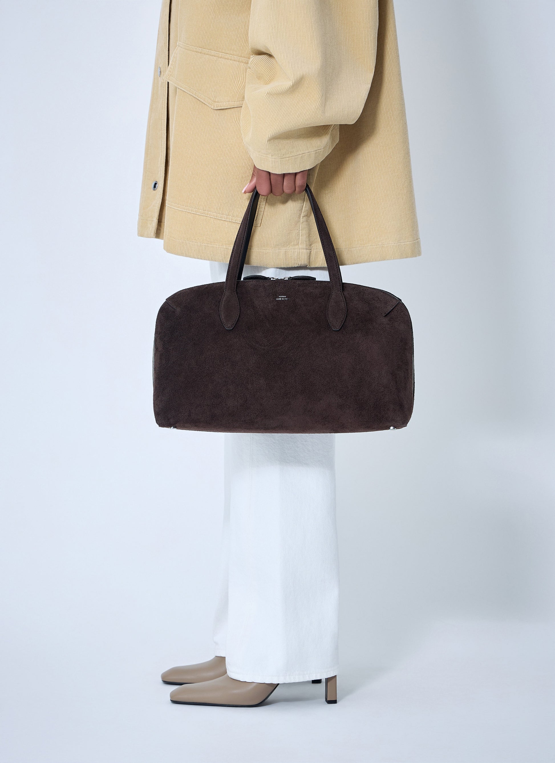 Toteme Women Suede Day Tote Bag TOTEME