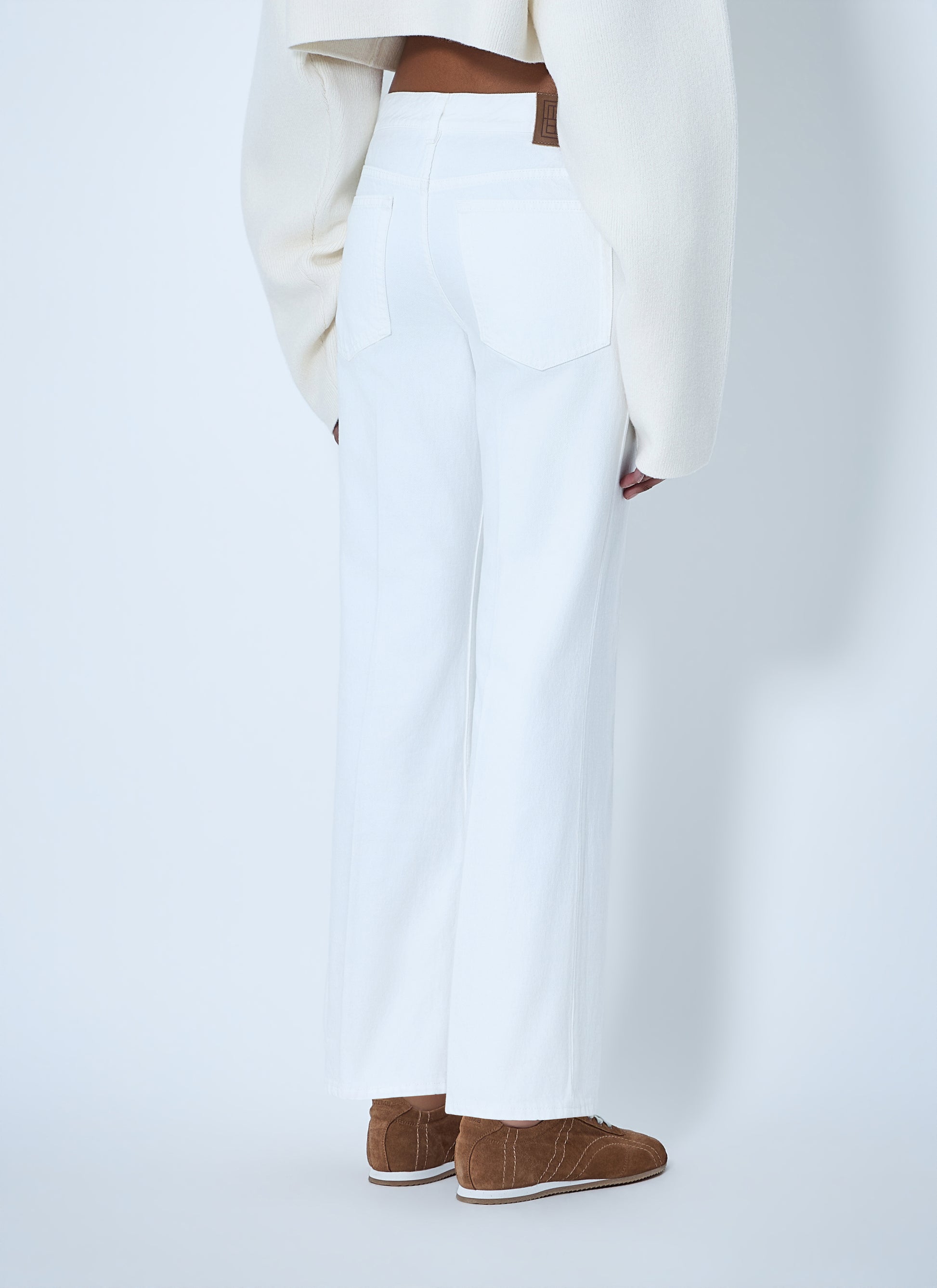Toteme Women Flared Denim Trousers TOTEME