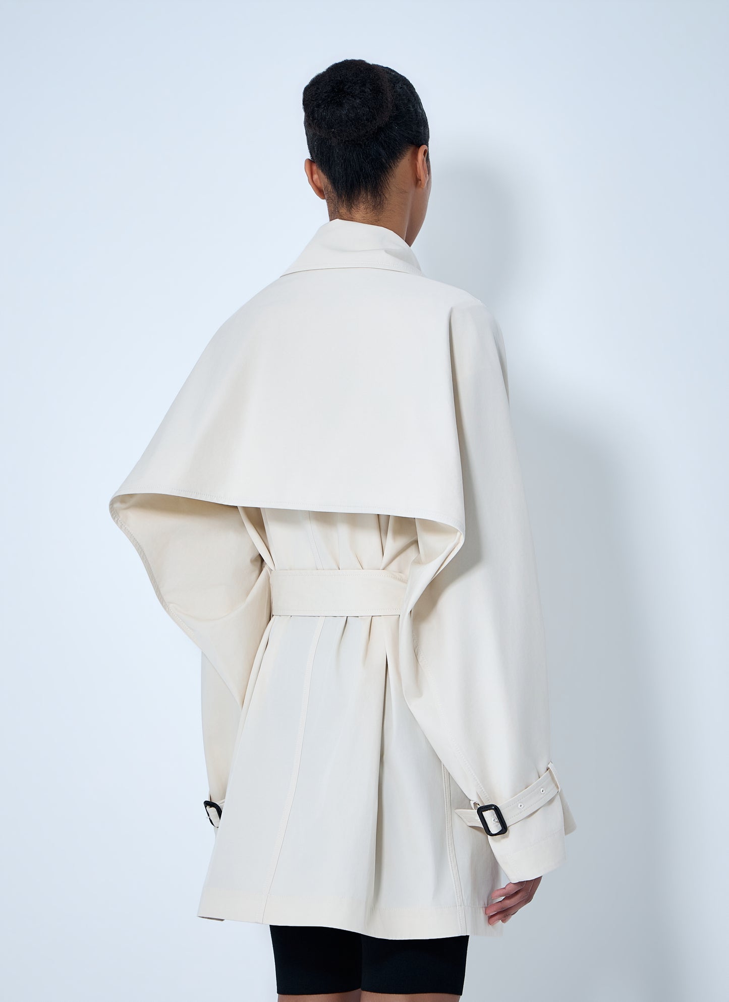 Toteme Women Double-Breasted Cotton Trench Coat TOTEME