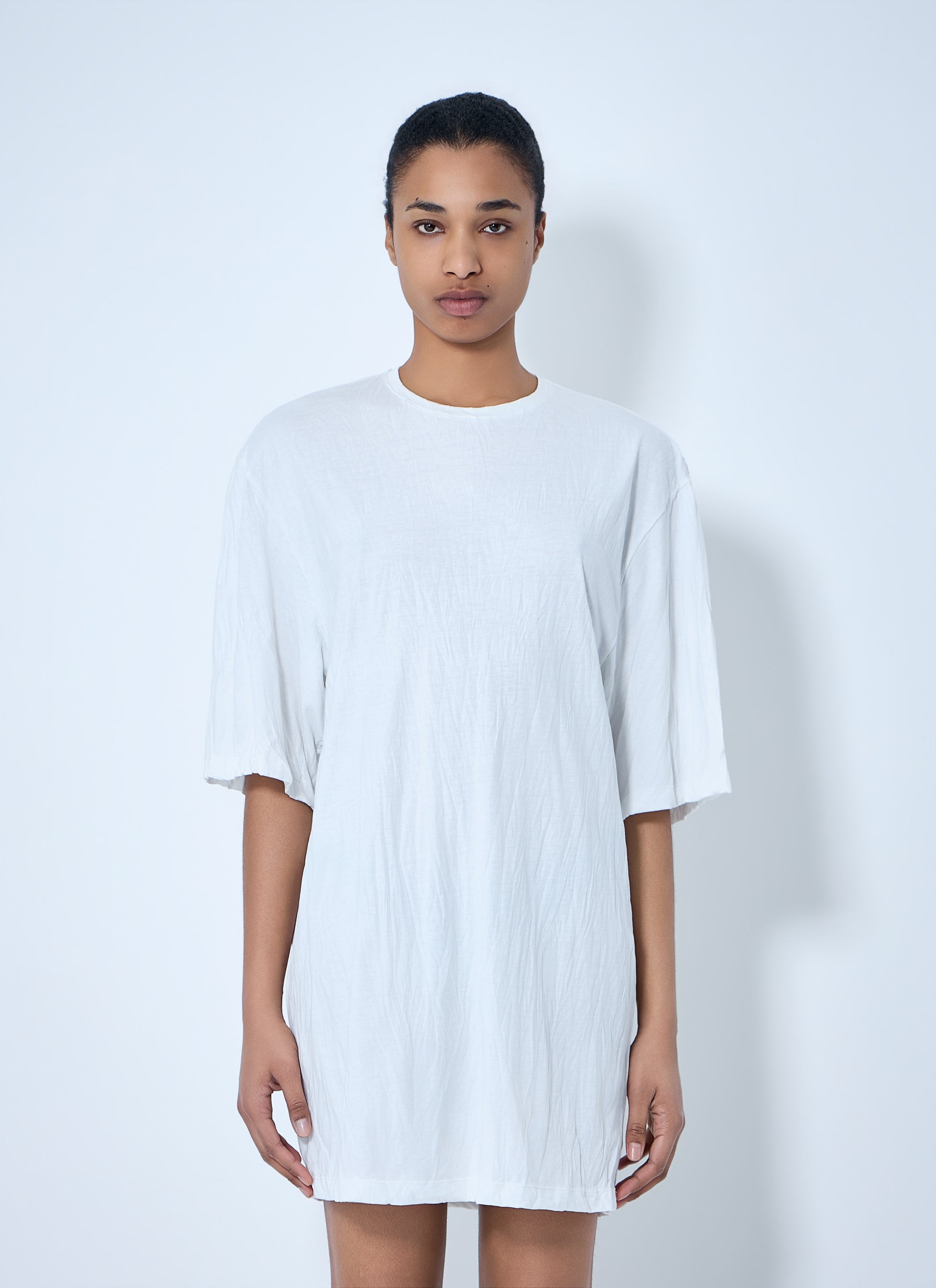 Toteme Women Oversized Cotton T-Shirt Dress TOTEME