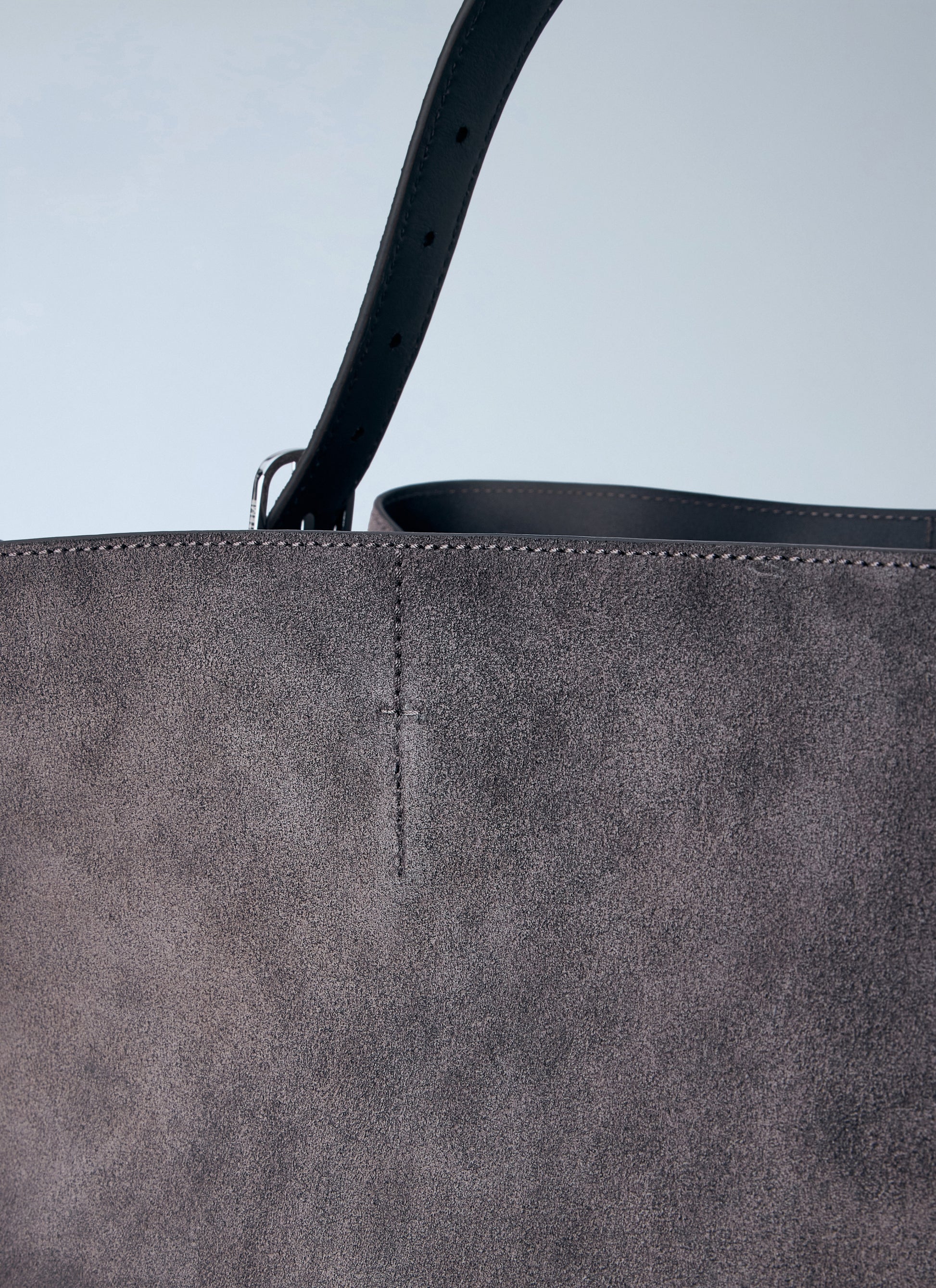 Toteme Women Belted Suede Tote Bag TOTEME