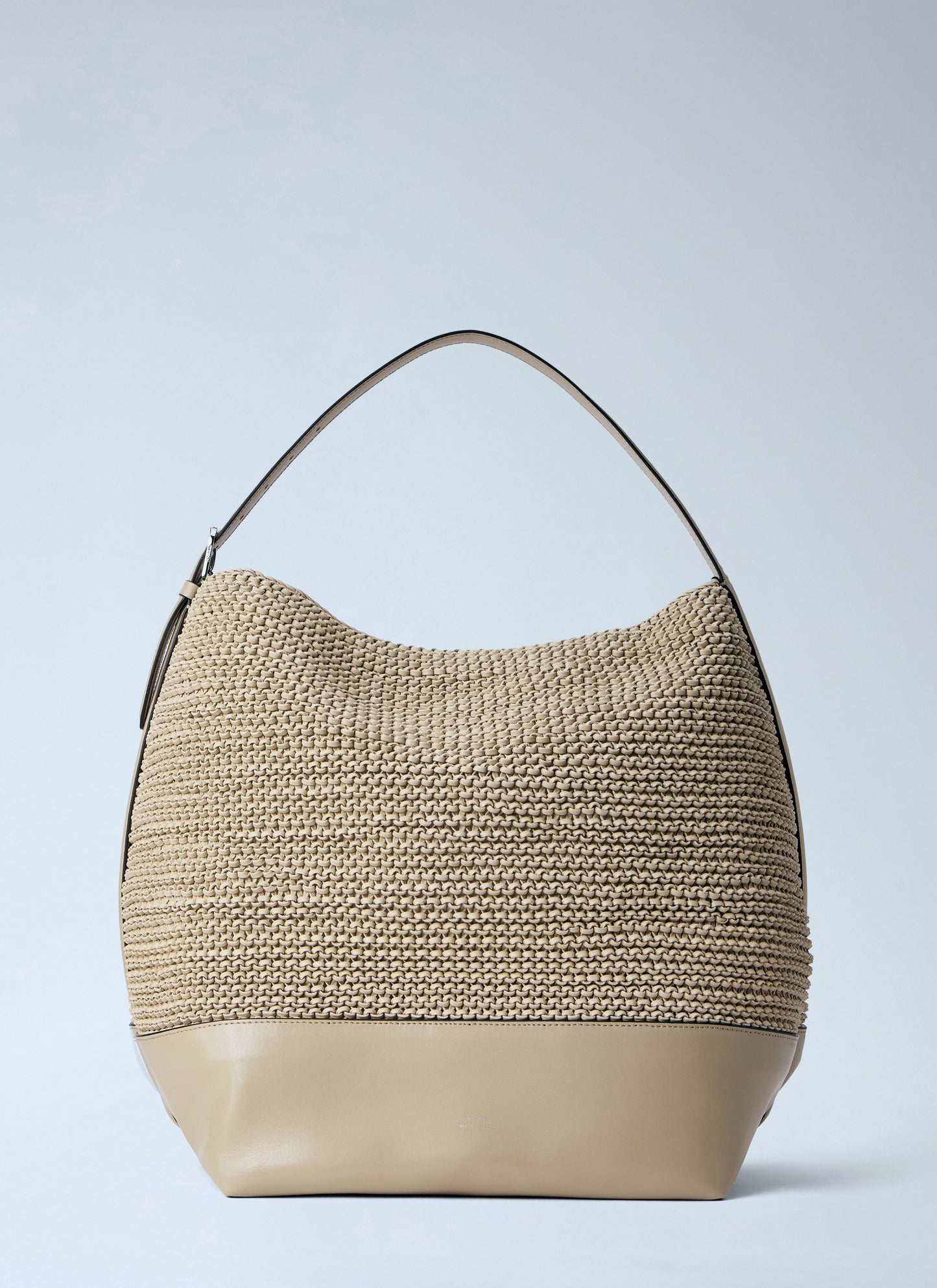 Toteme Women Belted Woven Leather Tote Bag TOTEME
